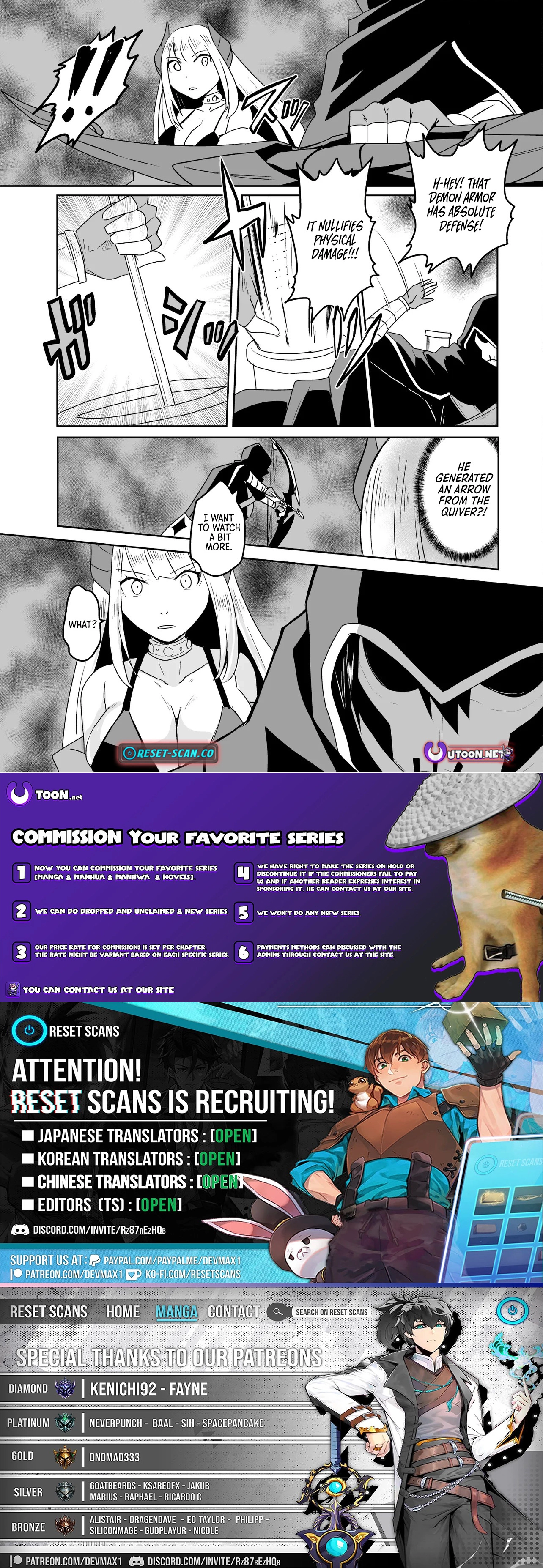 Seiken Ga Saikyou No Sekai De, Shounen Wa Yumi Ni Aisareru Chapter 9.1 - page 7