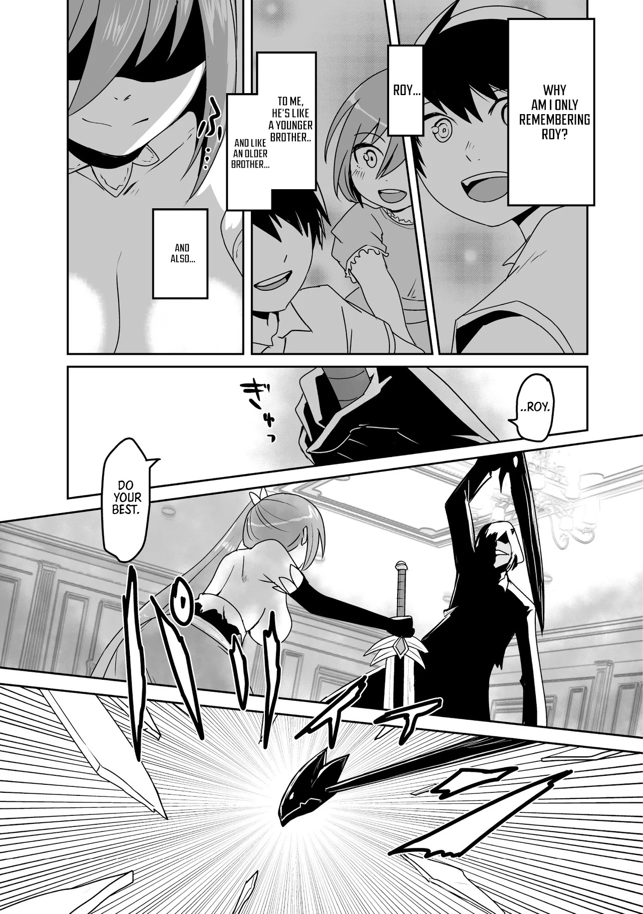 Seiken Ga Saikyou No Sekai De, Shounen Wa Yumi Ni Aisareru Chapter 9.3 - page 4