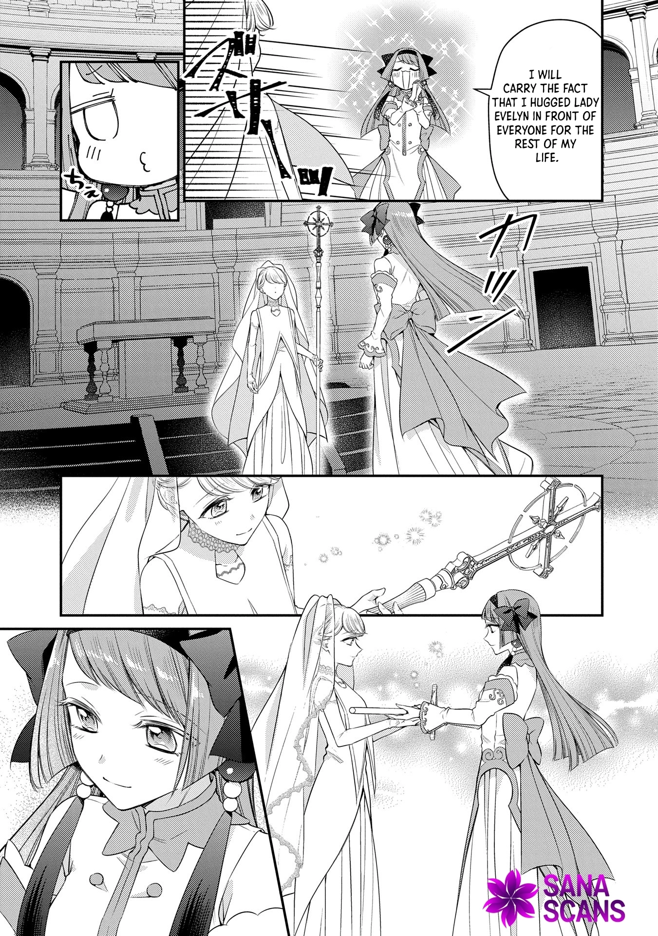 Even Exiled, She's Still the Beloved Saint! St. Evelyn's Weird and Wonderful Friends [Official] Chapter 10 - page 13