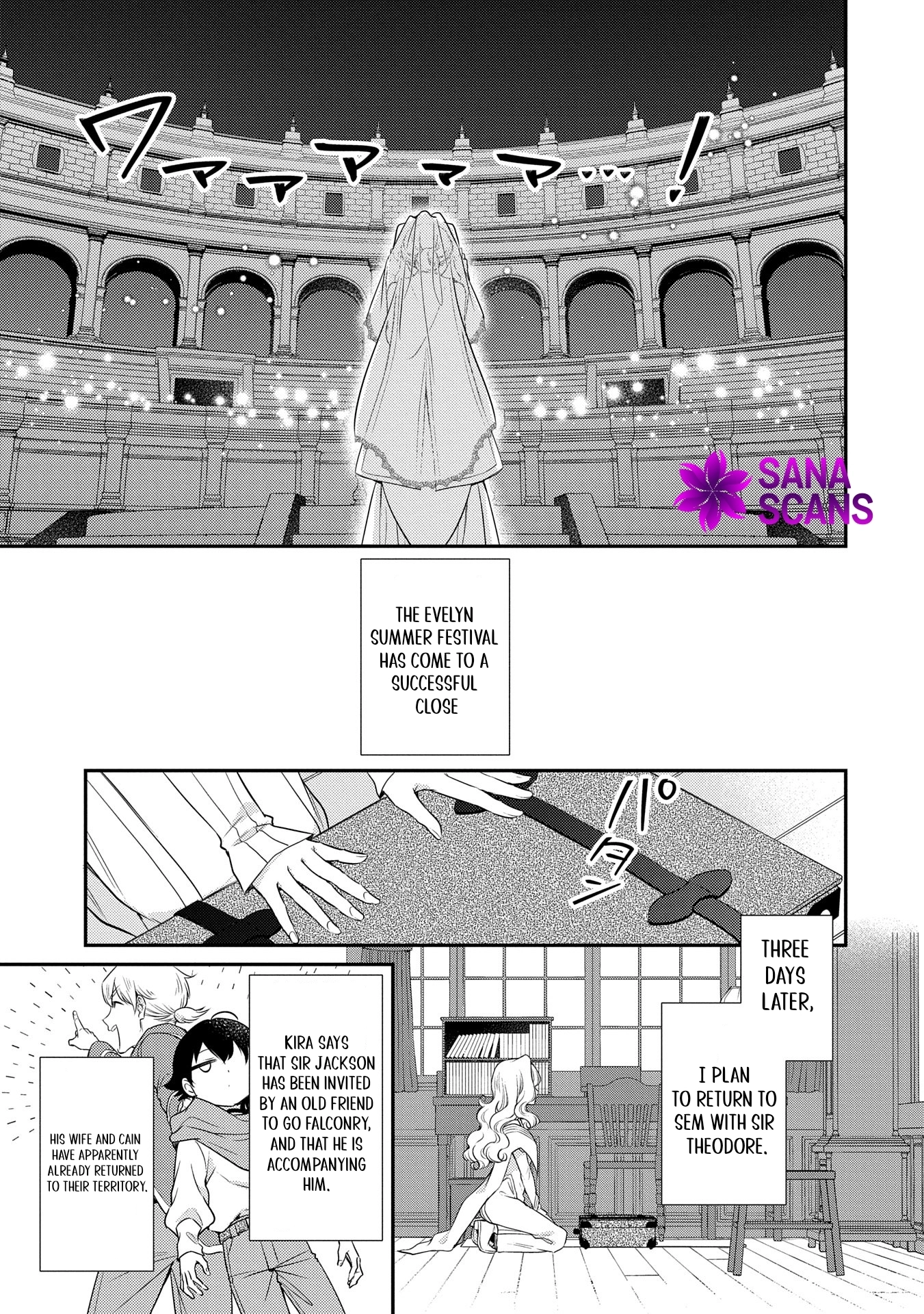 Even Exiled, She's Still the Beloved Saint! St. Evelyn's Weird and Wonderful Friends [Official] Chapter 10 - page 15