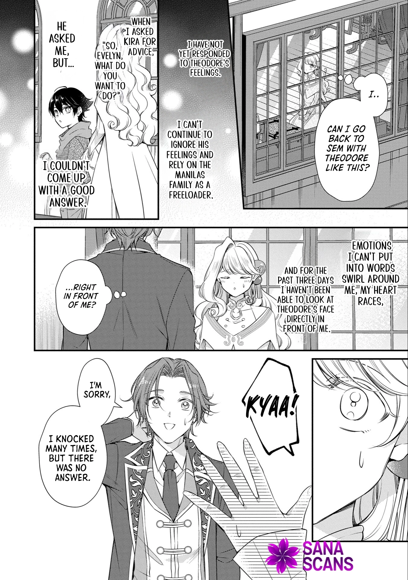 Even Exiled, She's Still the Beloved Saint! St. Evelyn's Weird and Wonderful Friends [Official] Chapter 10 - page 16