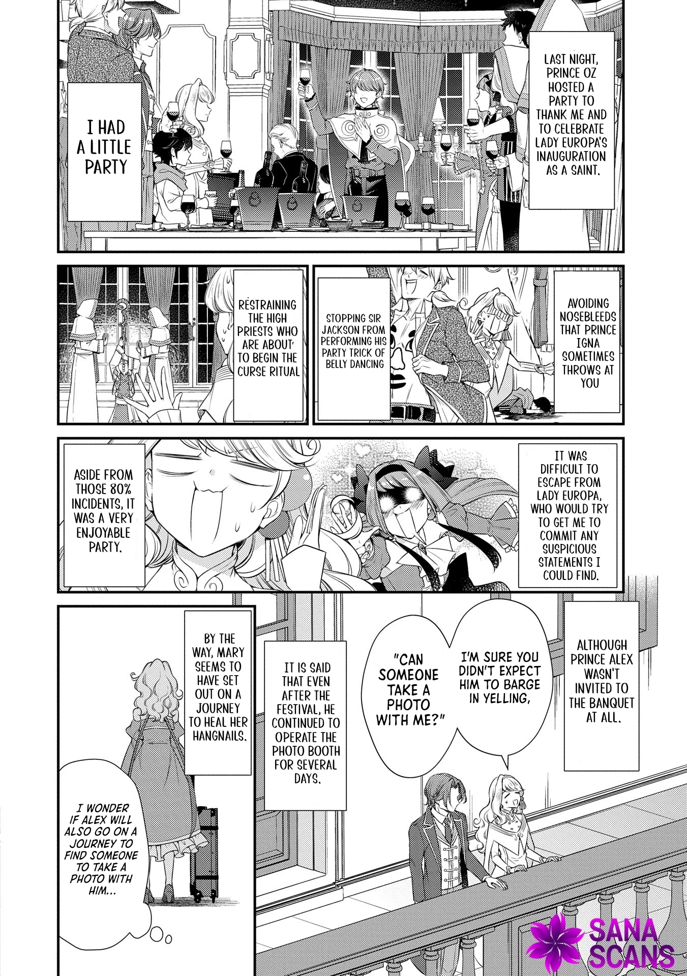 Even Exiled, She's Still the Beloved Saint! St. Evelyn's Weird and Wonderful Friends [Official] Chapter 10 - page 18
