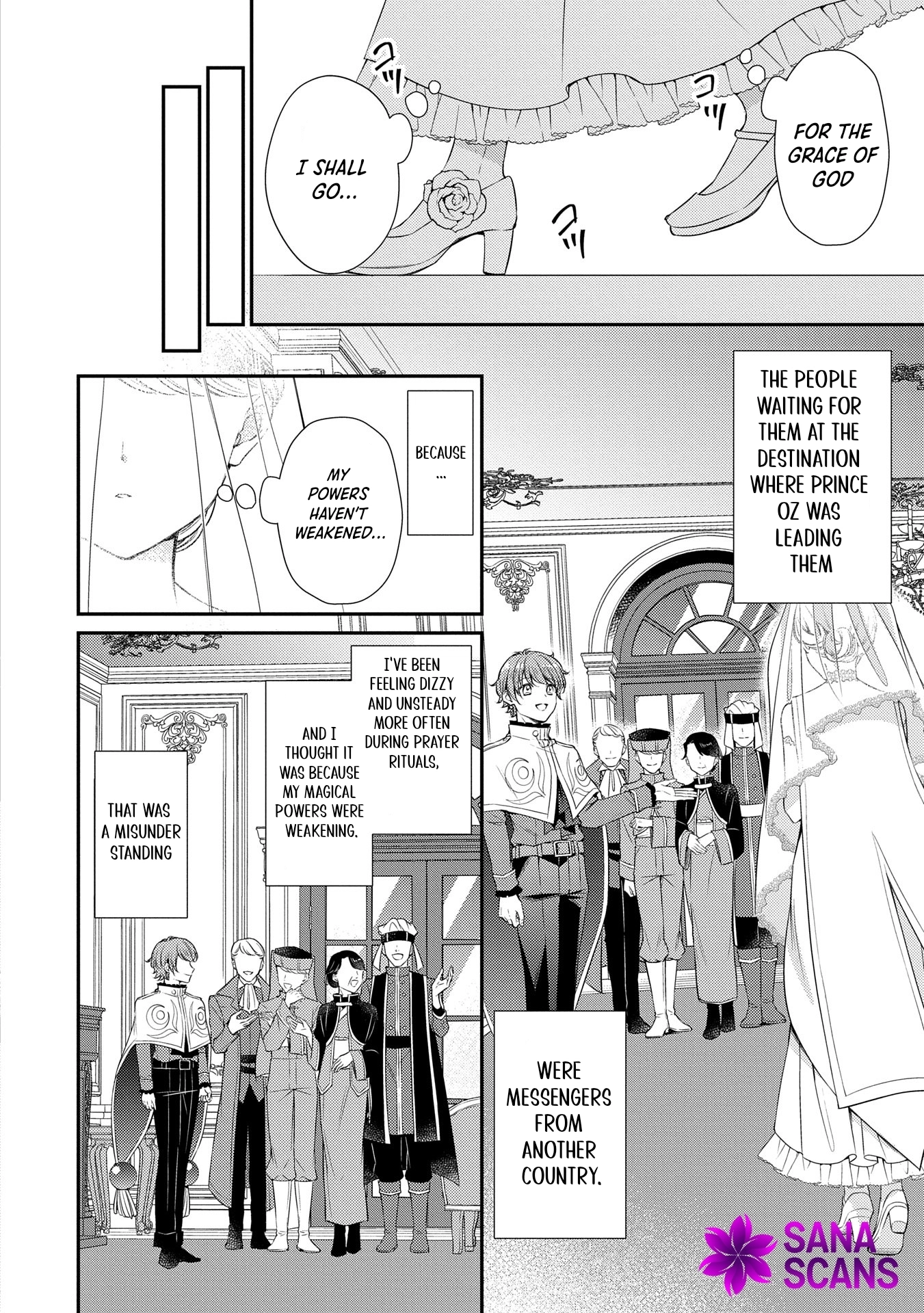 Even Exiled, She's Still the Beloved Saint! St. Evelyn's Weird and Wonderful Friends [Official] Chapter 10 - page 2