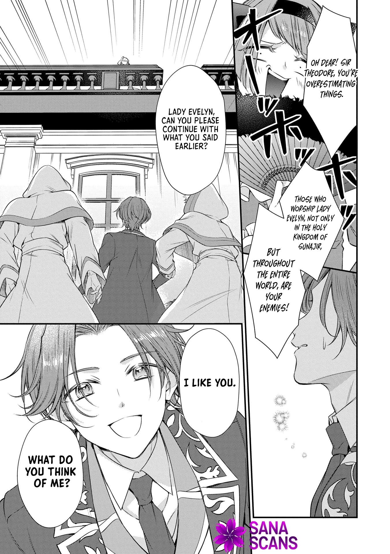 Even Exiled, She's Still the Beloved Saint! St. Evelyn's Weird and Wonderful Friends [Official] Chapter 10 - page 25