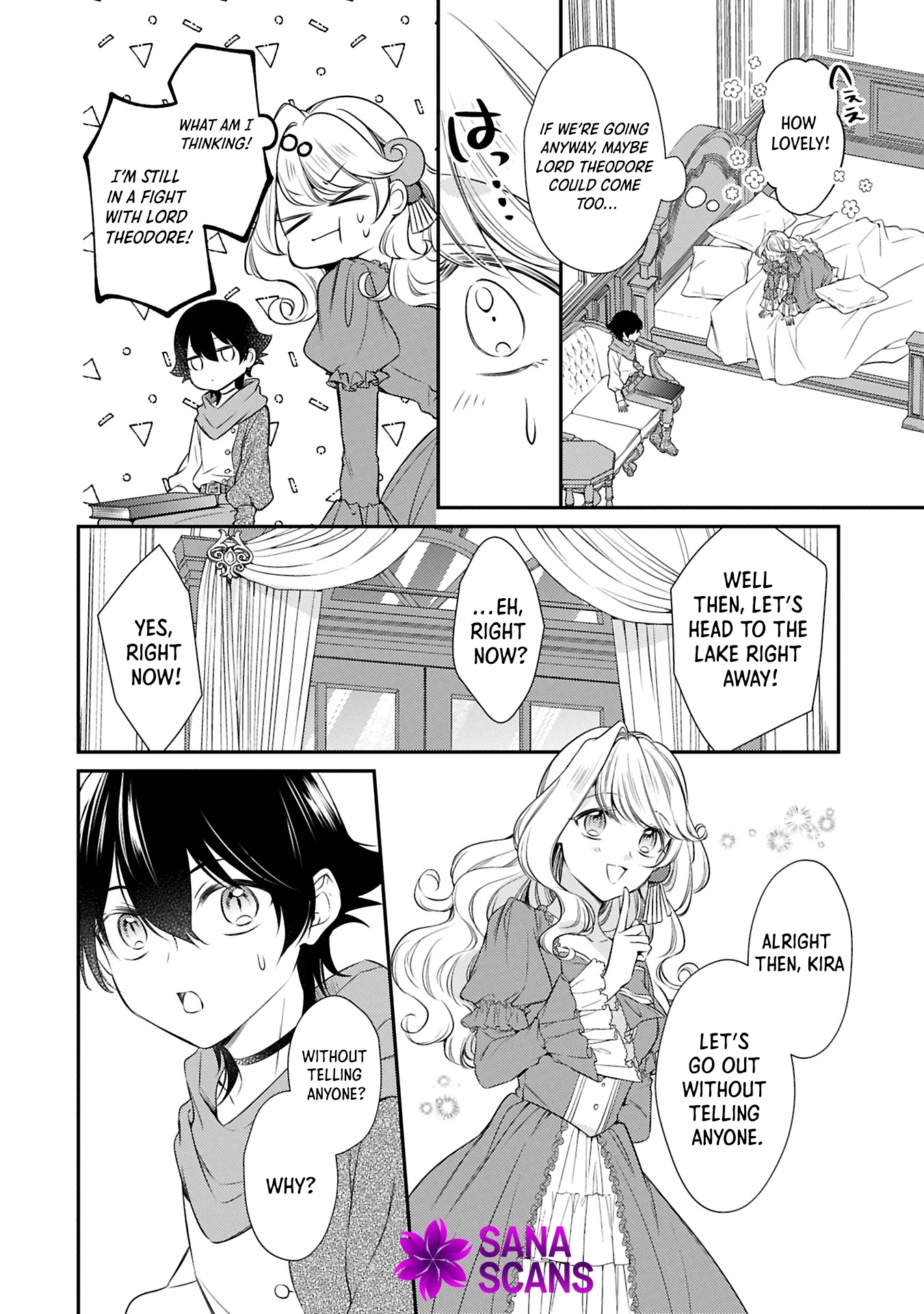 Even Exiled, She's Still the Beloved Saint! St. Evelyn's Weird and Wonderful Friends [Official] Chapter 11 - page 12