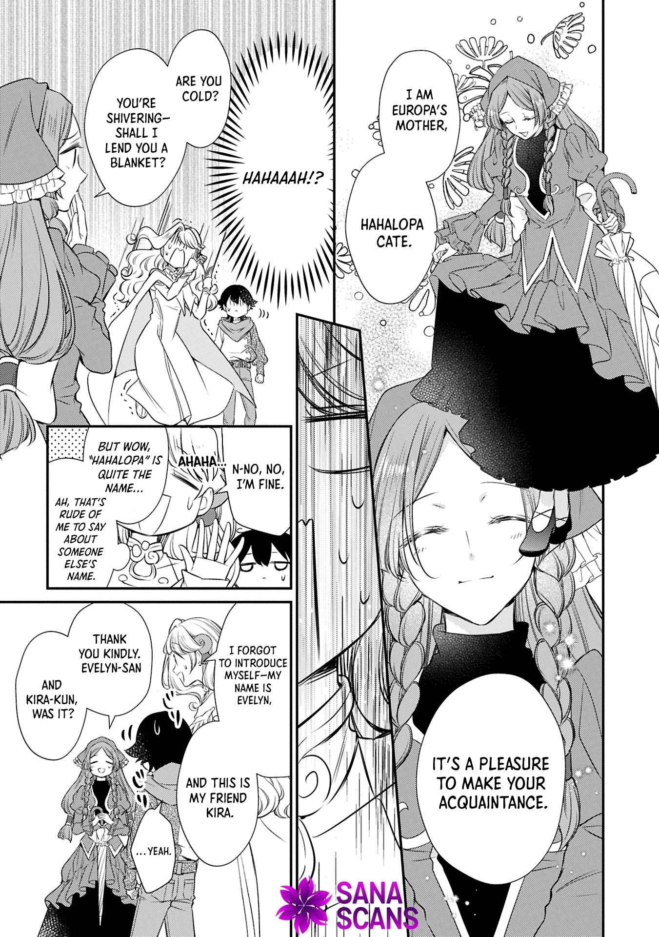 Even Exiled, She's Still the Beloved Saint! St. Evelyn's Weird and Wonderful Friends [Official] Chapter 11 - page 19