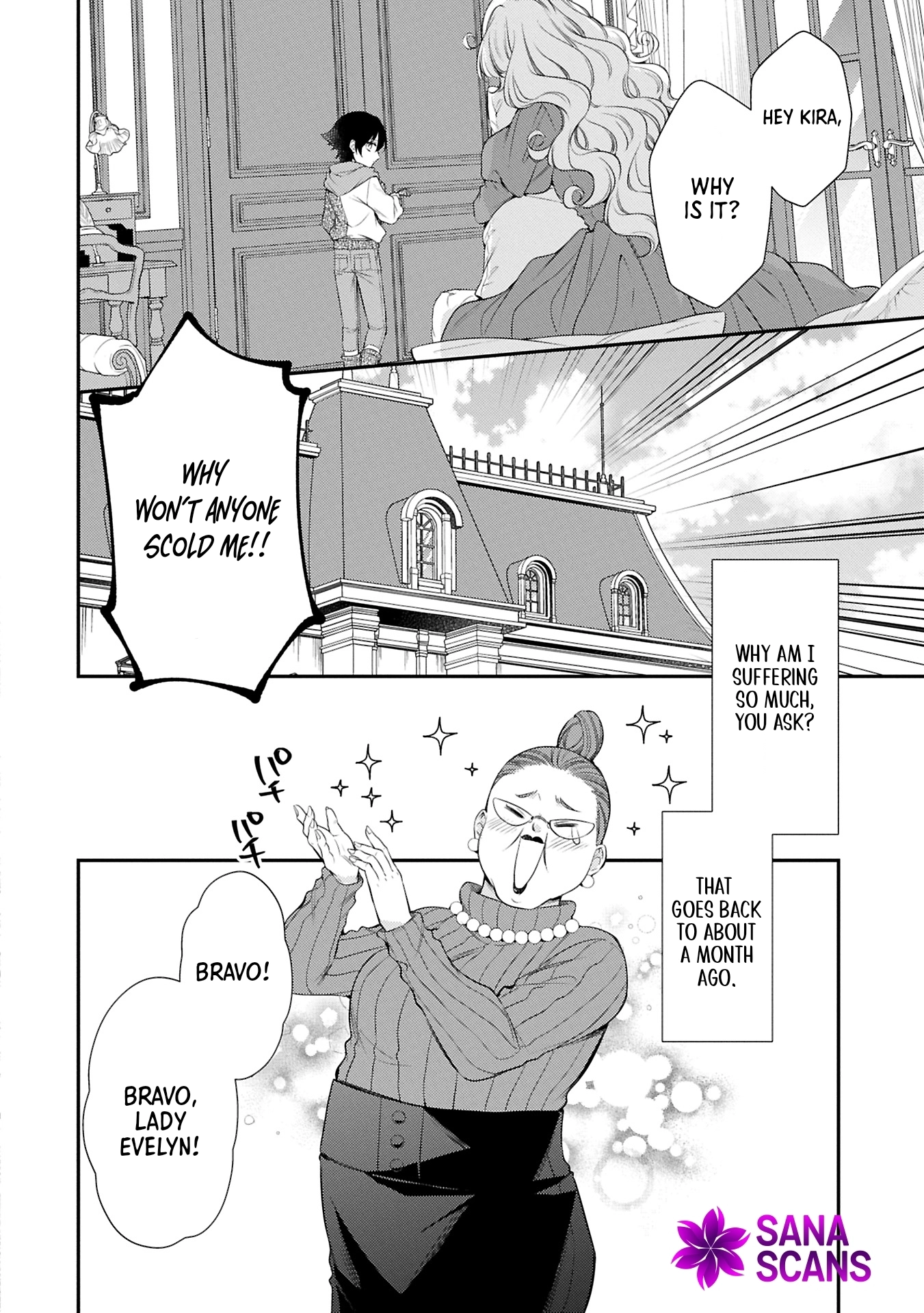 Even Exiled, She's Still the Beloved Saint! St. Evelyn's Weird and Wonderful Friends [Official] Chapter 11 - page 2