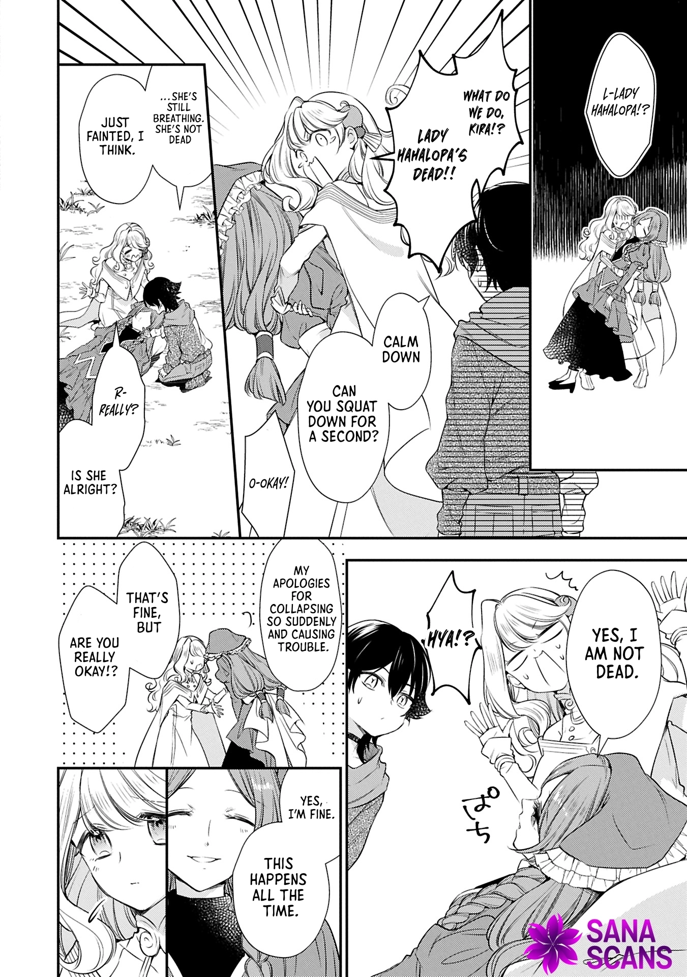 Even Exiled, She's Still the Beloved Saint! St. Evelyn's Weird and Wonderful Friends [Official] Chapter 11 - page 22