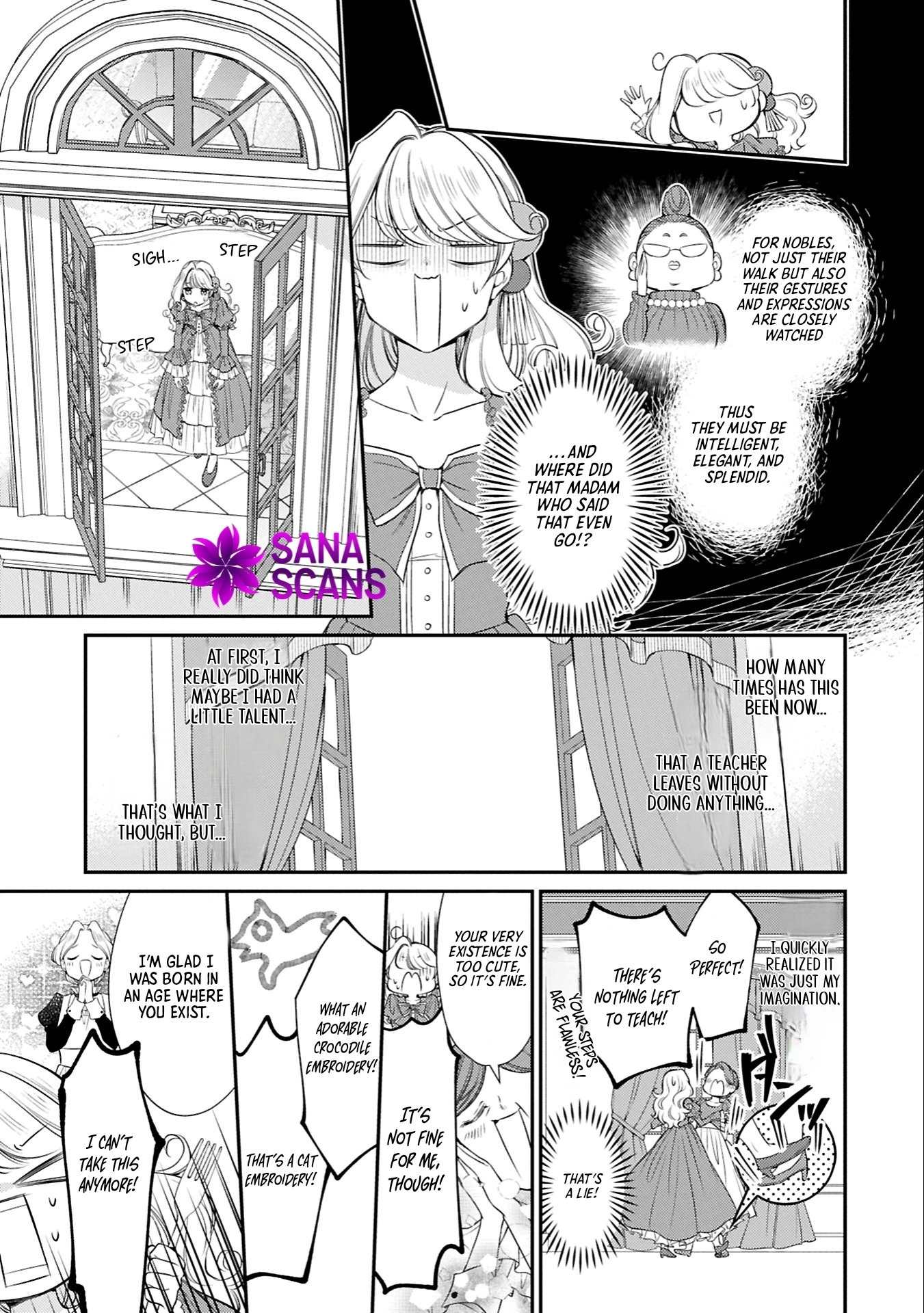 Even Exiled, She's Still the Beloved Saint! St. Evelyn's Weird and Wonderful Friends [Official] Chapter 11 - page 5