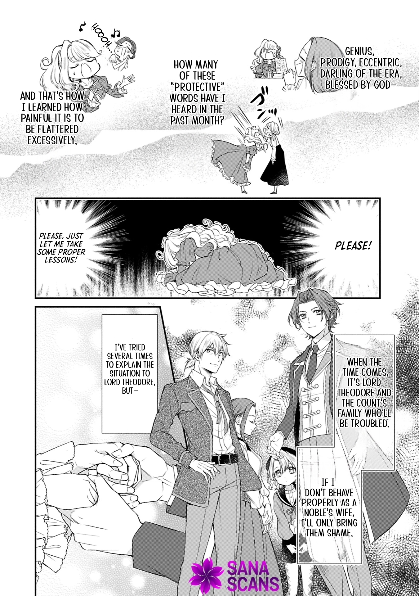 Even Exiled, She's Still the Beloved Saint! St. Evelyn's Weird and Wonderful Friends [Official] Chapter 11 - page 6
