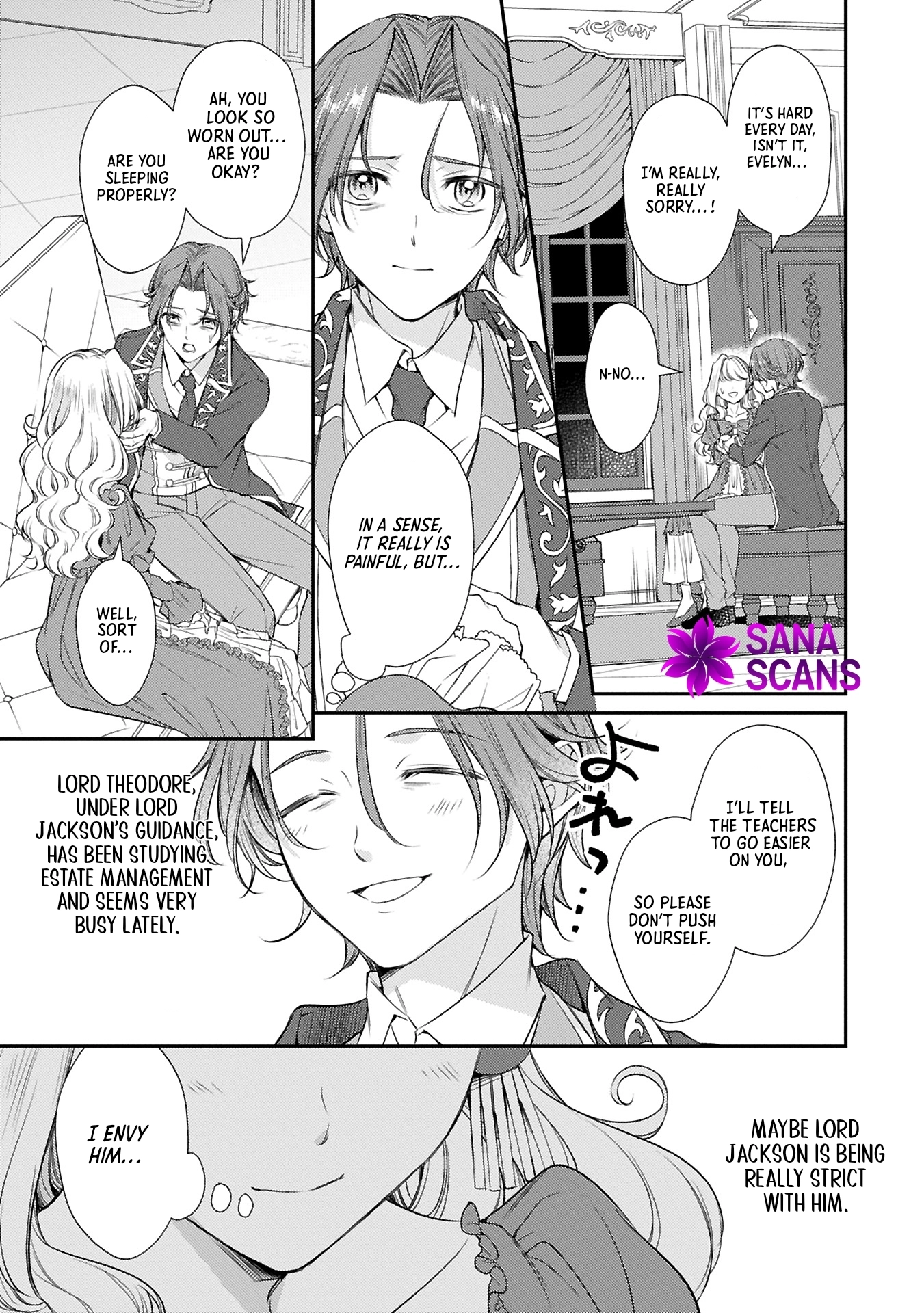 Even Exiled, She's Still the Beloved Saint! St. Evelyn's Weird and Wonderful Friends [Official] Chapter 11 - page 7