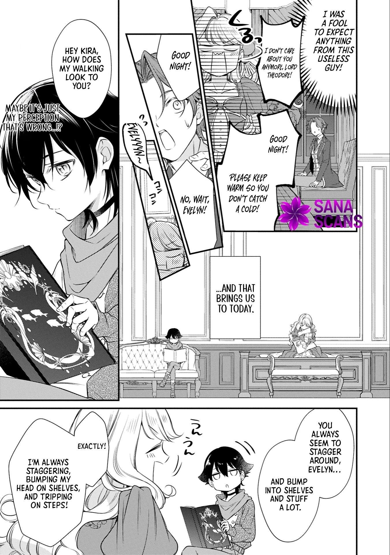 Even Exiled, She's Still the Beloved Saint! St. Evelyn's Weird and Wonderful Friends [Official] Chapter 11 - page 9