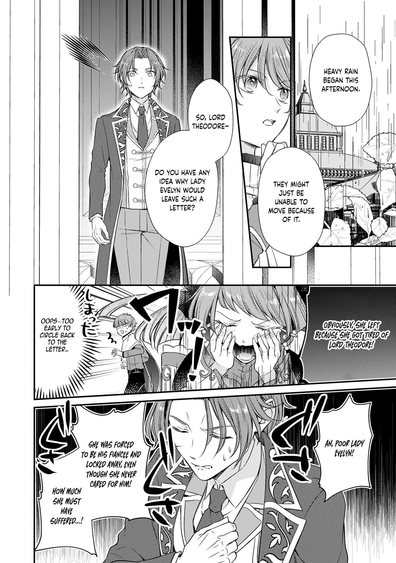 Even Exiled, She's Still the Beloved Saint! St. Evelyn's Weird and Wonderful Friends [Official] Chapter 12 - page 20