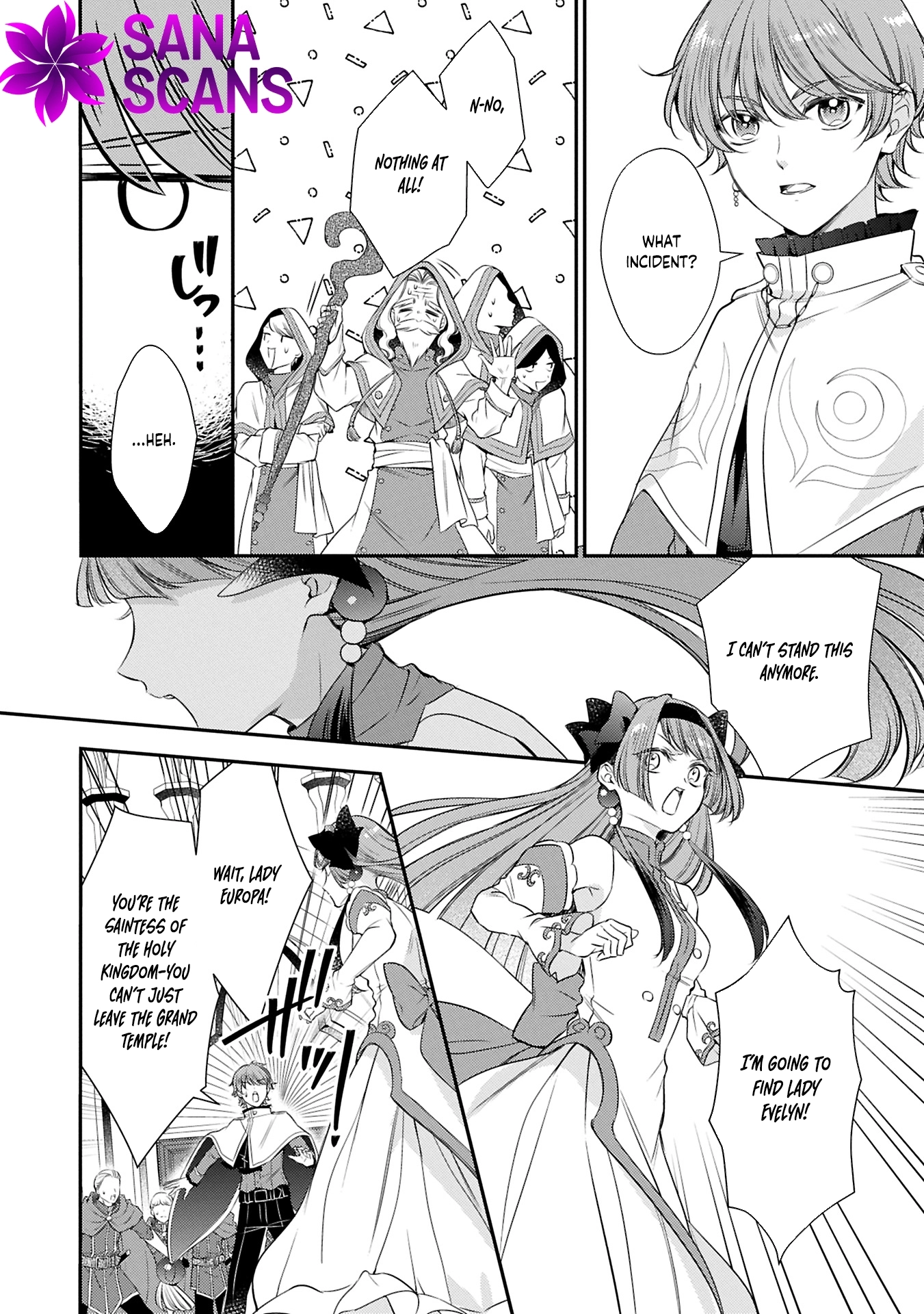 Even Exiled, She's Still the Beloved Saint! St. Evelyn's Weird and Wonderful Friends [Official] Chapter 12 - page 22