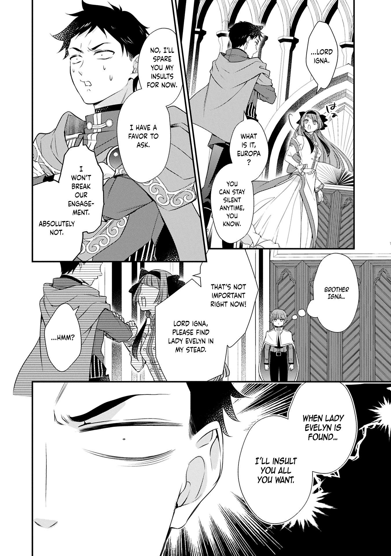 Even Exiled, She's Still the Beloved Saint! St. Evelyn's Weird and Wonderful Friends [Official] Chapter 12 - page 24