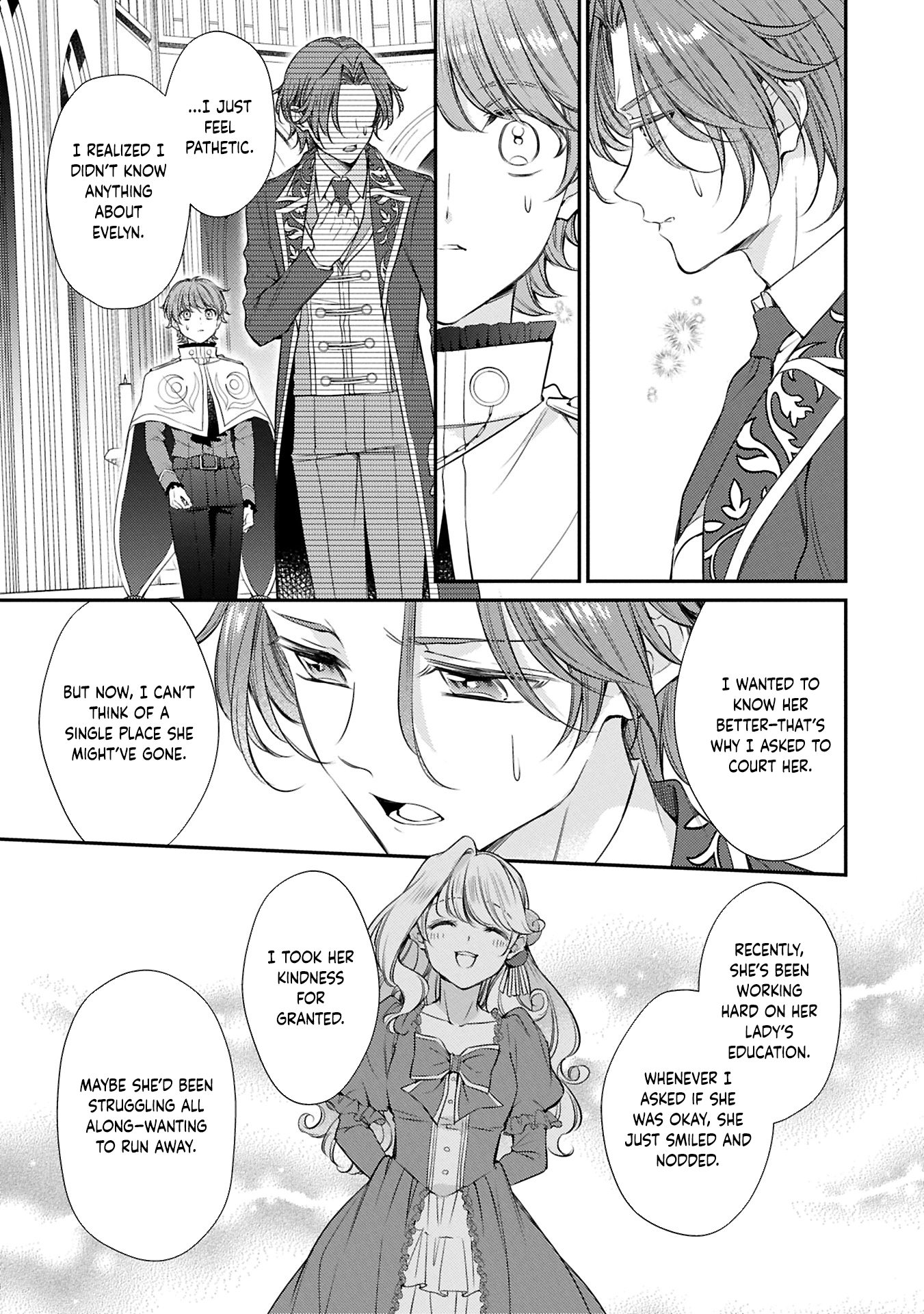 Even Exiled, She's Still the Beloved Saint! St. Evelyn's Weird and Wonderful Friends [Official] Chapter 12 - page 27