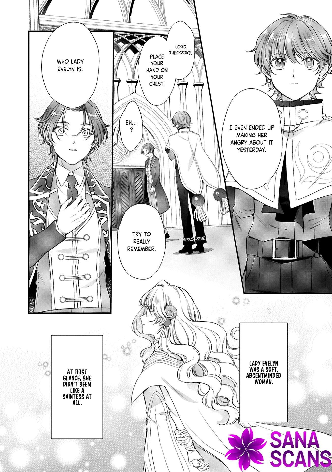 Even Exiled, She's Still the Beloved Saint! St. Evelyn's Weird and Wonderful Friends [Official] Chapter 12 - page 28