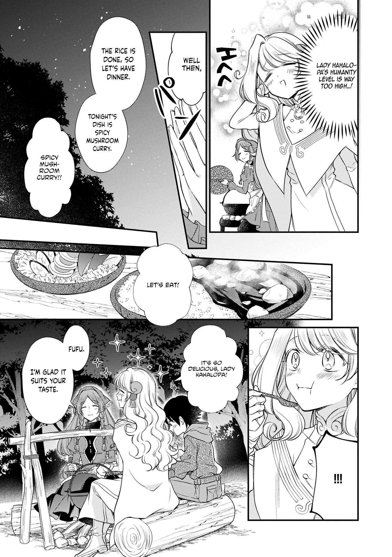 Even Exiled, She's Still the Beloved Saint! St. Evelyn's Weird and Wonderful Friends [Official] Chapter 12 - page 5