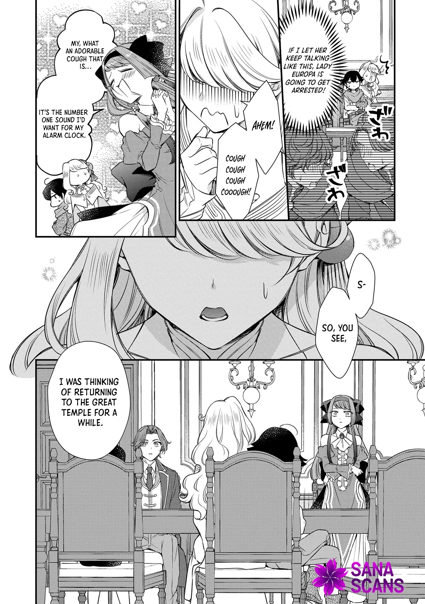 Even Exiled, She's Still the Beloved Saint! St. Evelyn's Weird and Wonderful Friends [Official] Chapter 7 - page 10