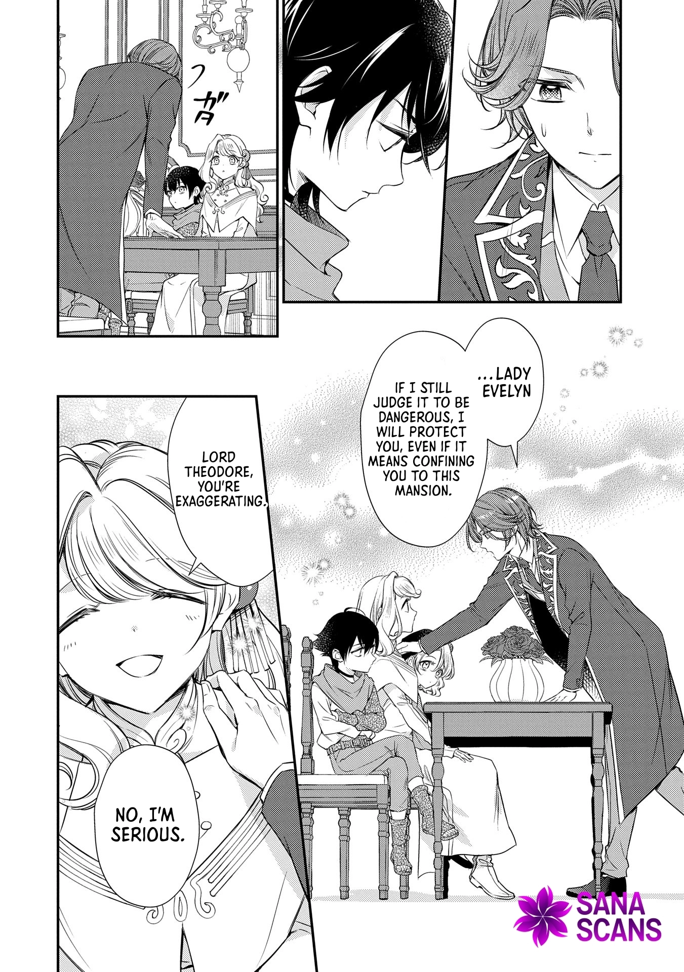 Even Exiled, She's Still the Beloved Saint! St. Evelyn's Weird and Wonderful Friends [Official] Chapter 7 - page 16