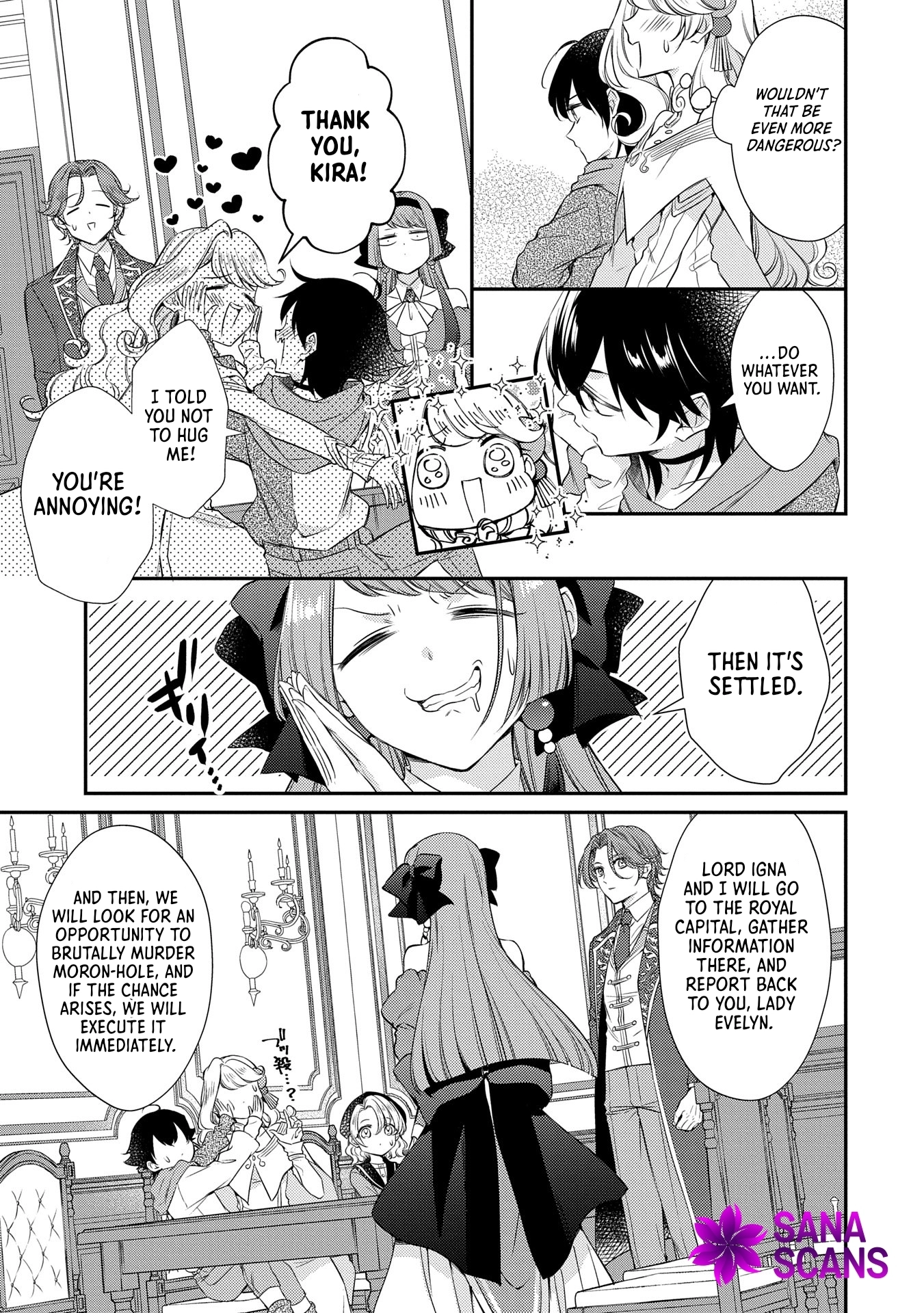 Even Exiled, She's Still the Beloved Saint! St. Evelyn's Weird and Wonderful Friends [Official] Chapter 7 - page 17