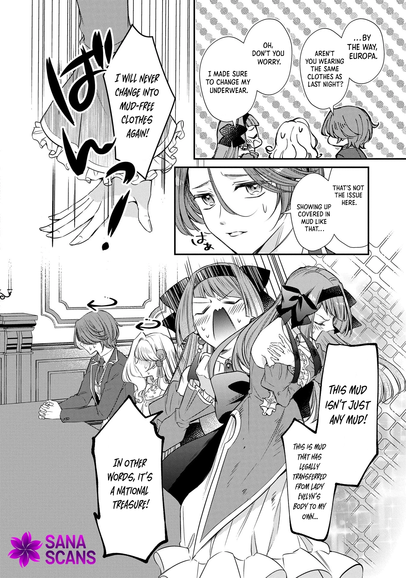 Even Exiled, She's Still the Beloved Saint! St. Evelyn's Weird and Wonderful Friends [Official] Chapter 7 - page 2