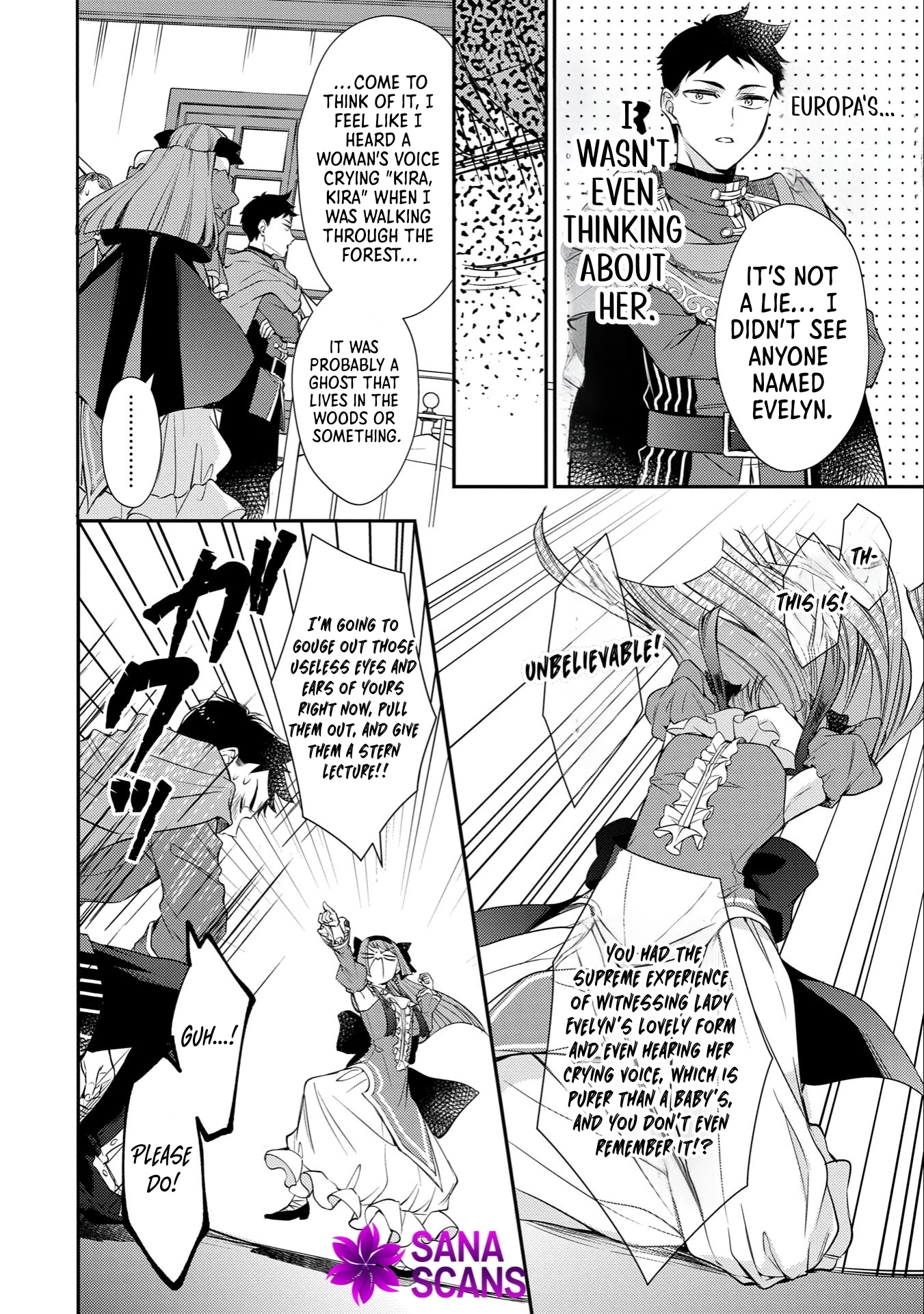 Even Exiled, She's Still the Beloved Saint! St. Evelyn's Weird and Wonderful Friends [Official] Chapter 7 - page 22