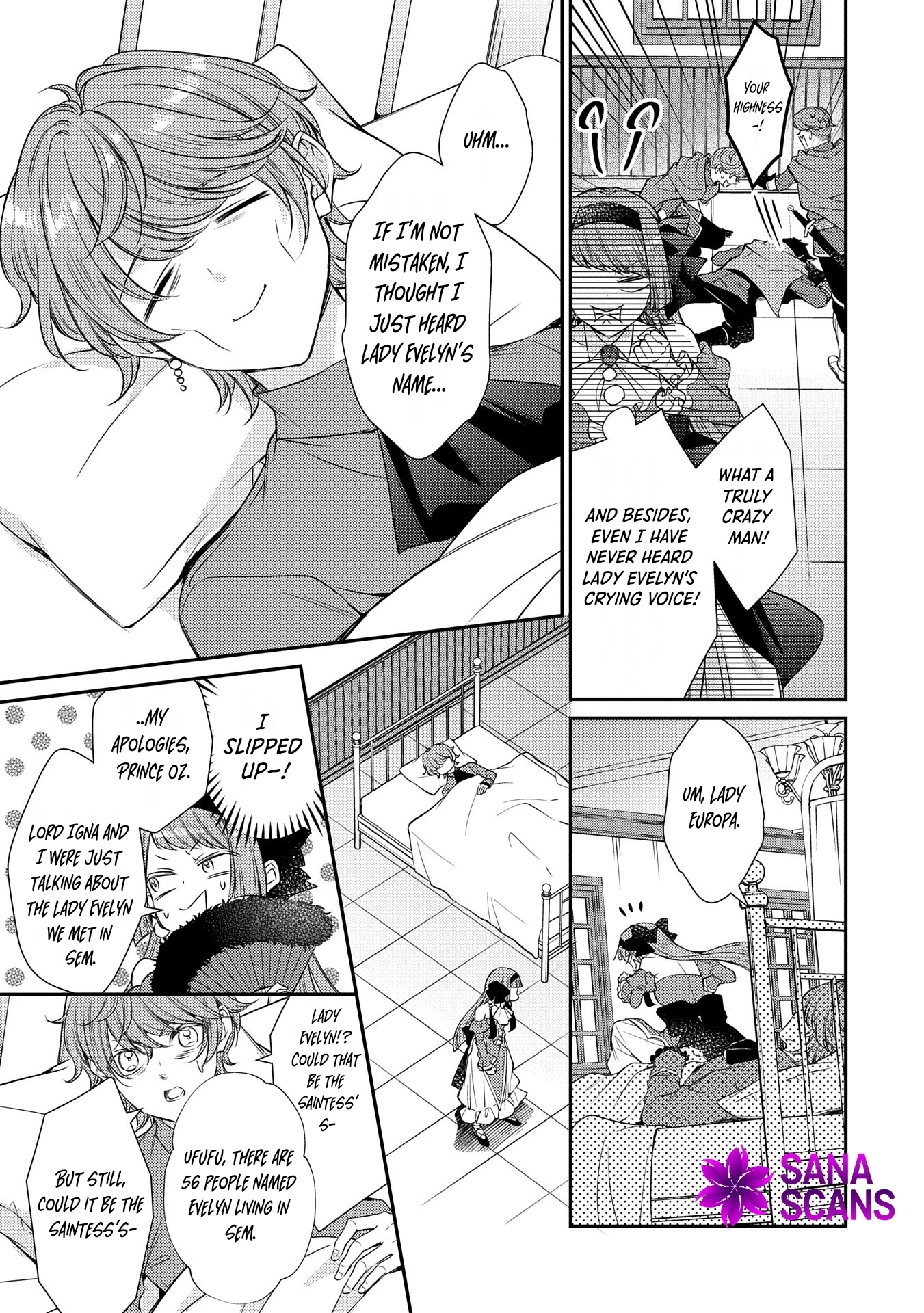 Even Exiled, She's Still the Beloved Saint! St. Evelyn's Weird and Wonderful Friends [Official] Chapter 7 - page 23