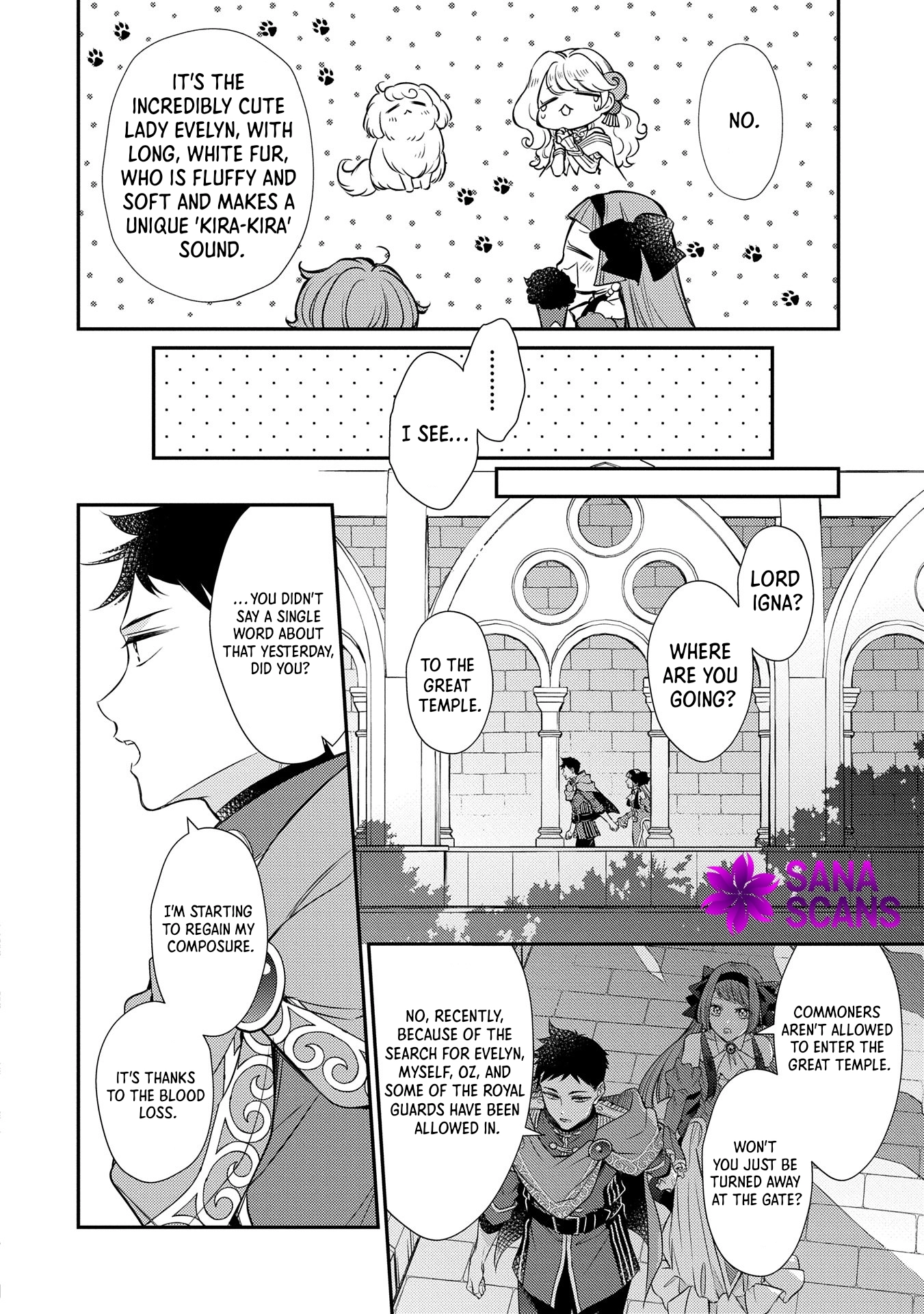 Even Exiled, She's Still the Beloved Saint! St. Evelyn's Weird and Wonderful Friends [Official] Chapter 7 - page 24