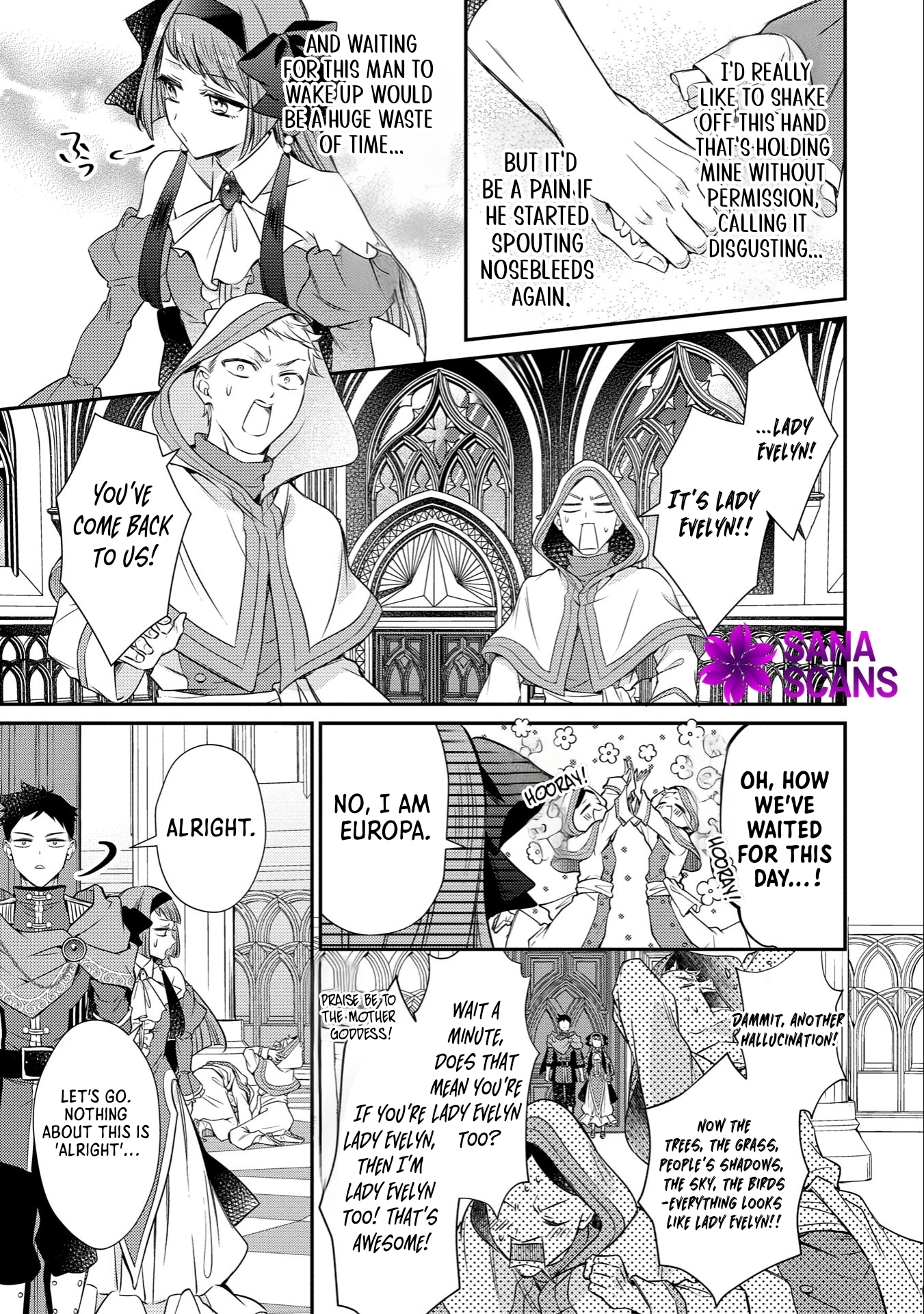 Even Exiled, She's Still the Beloved Saint! St. Evelyn's Weird and Wonderful Friends [Official] Chapter 7 - page 25