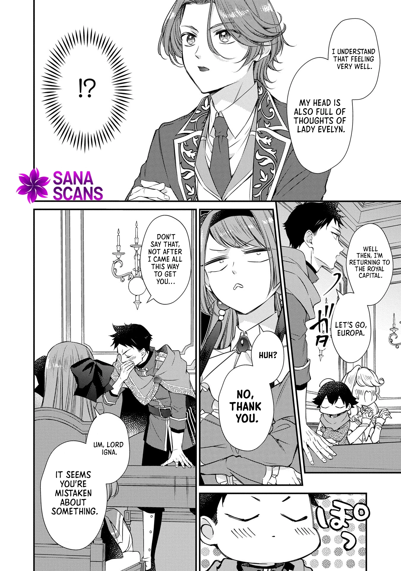 Even Exiled, She's Still the Beloved Saint! St. Evelyn's Weird and Wonderful Friends [Official] Chapter 7 - page 6