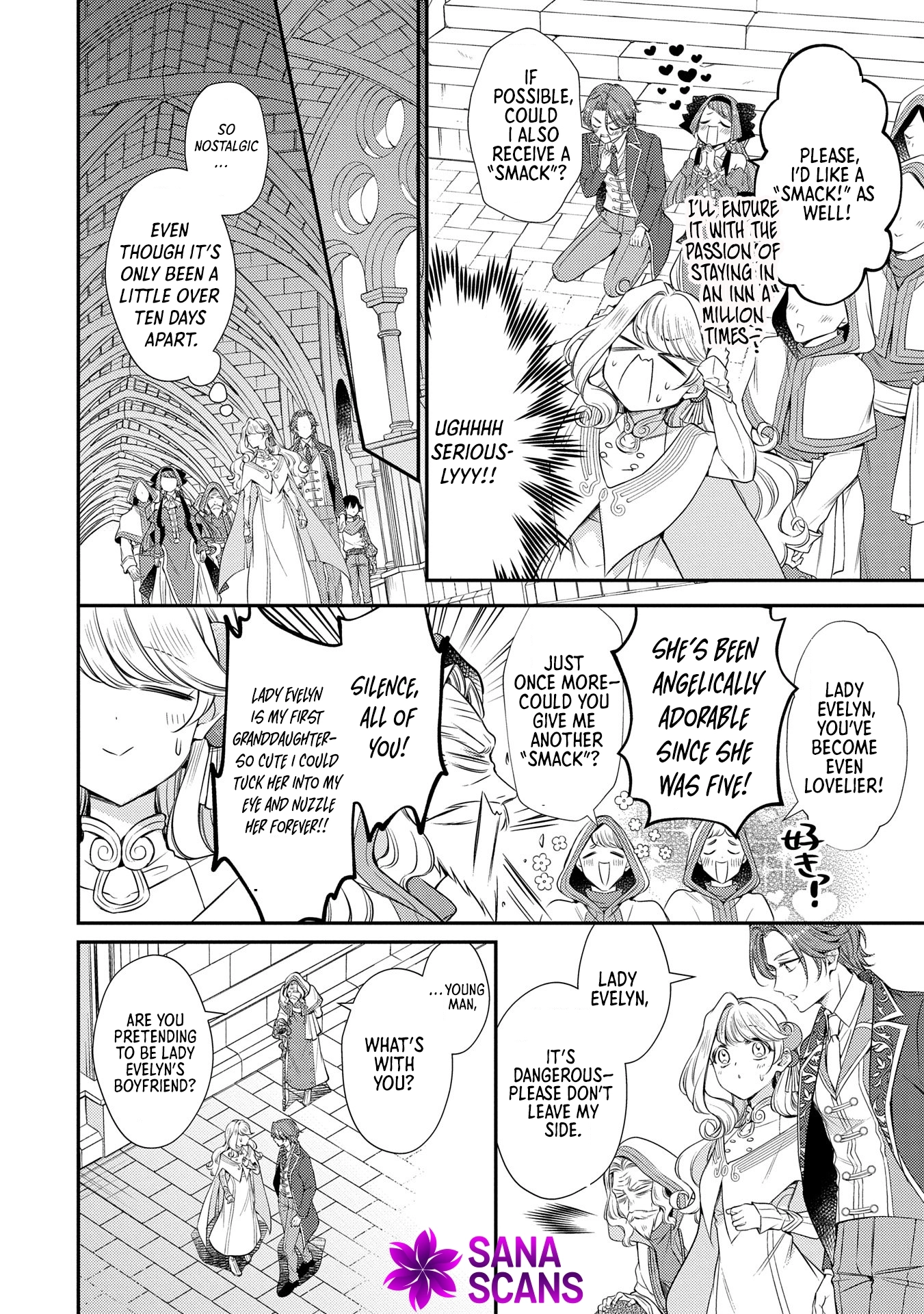 Even Exiled, She's Still the Beloved Saint! St. Evelyn's Weird and Wonderful Friends [Official] Chapter 8 - page 18