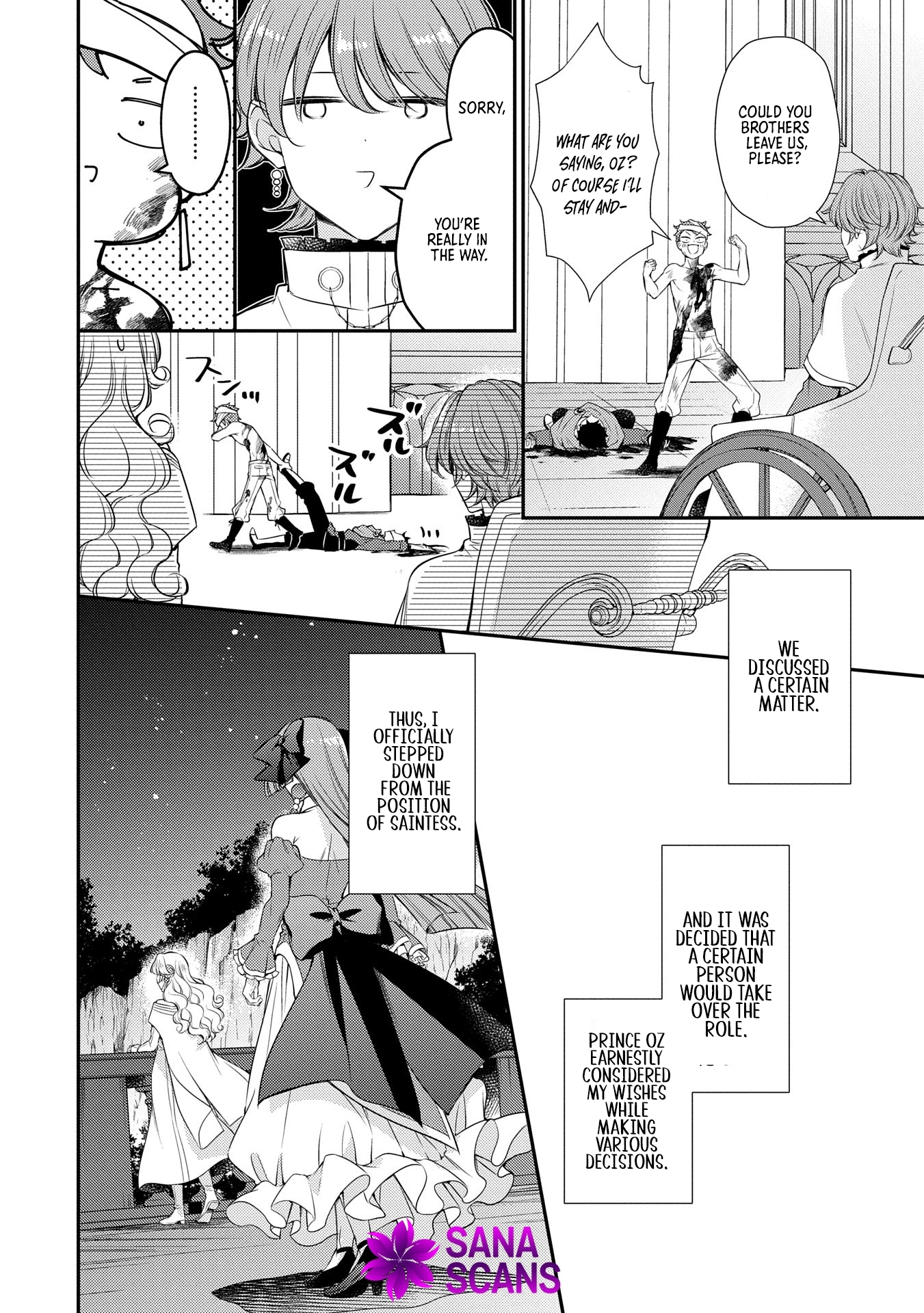 Even Exiled, She's Still the Beloved Saint! St. Evelyn's Weird and Wonderful Friends [Official] Chapter 8 - page 24