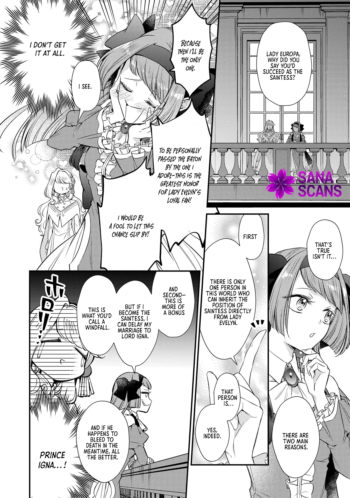 Even Exiled, She's Still the Beloved Saint! St. Evelyn's Weird and Wonderful Friends [Official] Chapter 8 - page 26