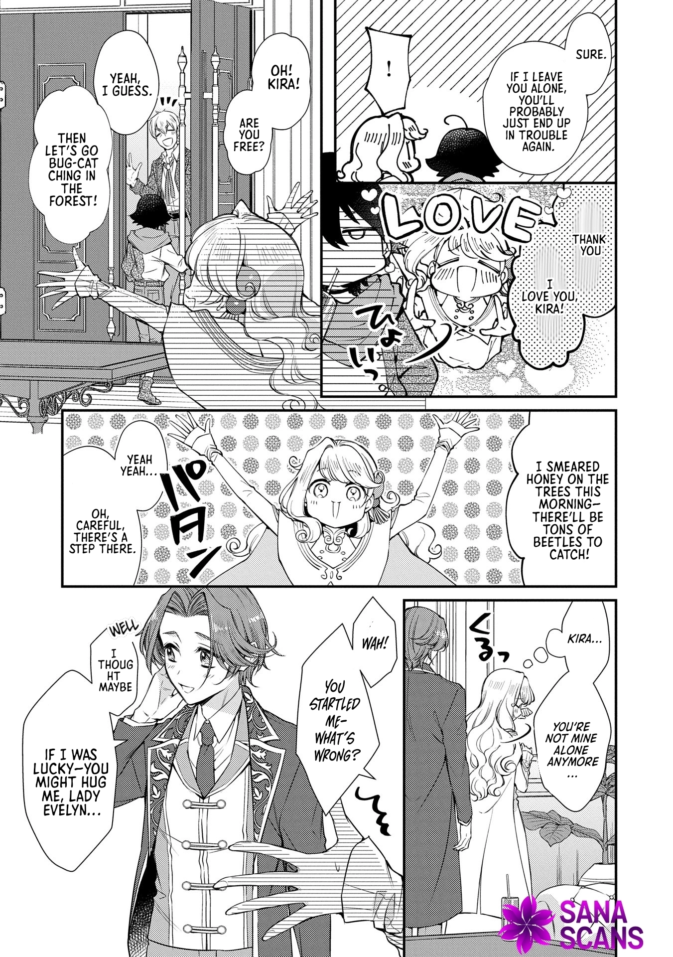 Even Exiled, She's Still the Beloved Saint! St. Evelyn's Weird and Wonderful Friends [Official] Chapter 8 - page 3