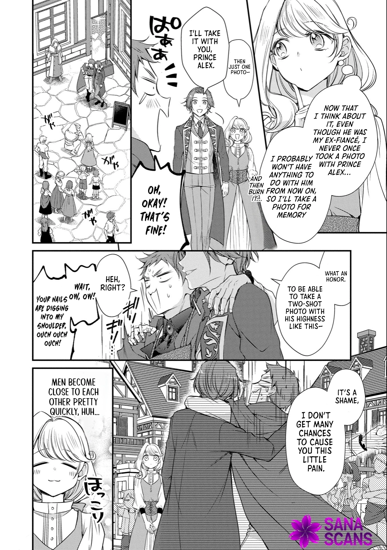 Even Exiled, She's Still the Beloved Saint! St. Evelyn's Weird and Wonderful Friends [Official] Chapter 9 - page 12
