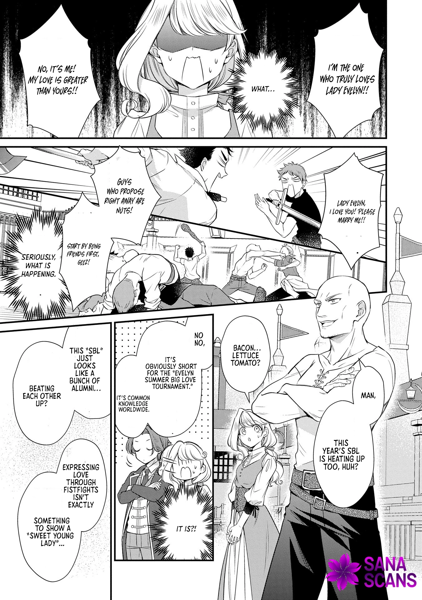 Even Exiled, She's Still the Beloved Saint! St. Evelyn's Weird and Wonderful Friends [Official] Chapter 9 - page 19