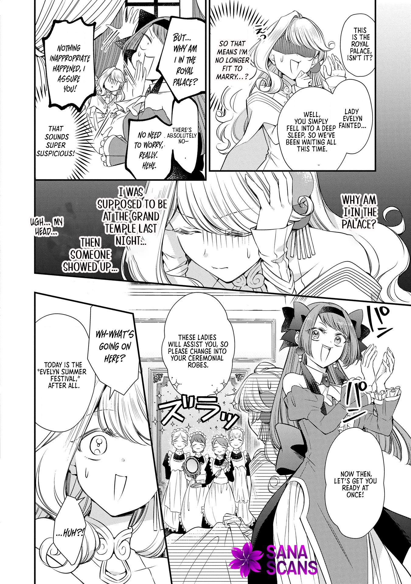 Even Exiled, She's Still the Beloved Saint! St. Evelyn's Weird and Wonderful Friends [Official] Chapter 9 - page 2
