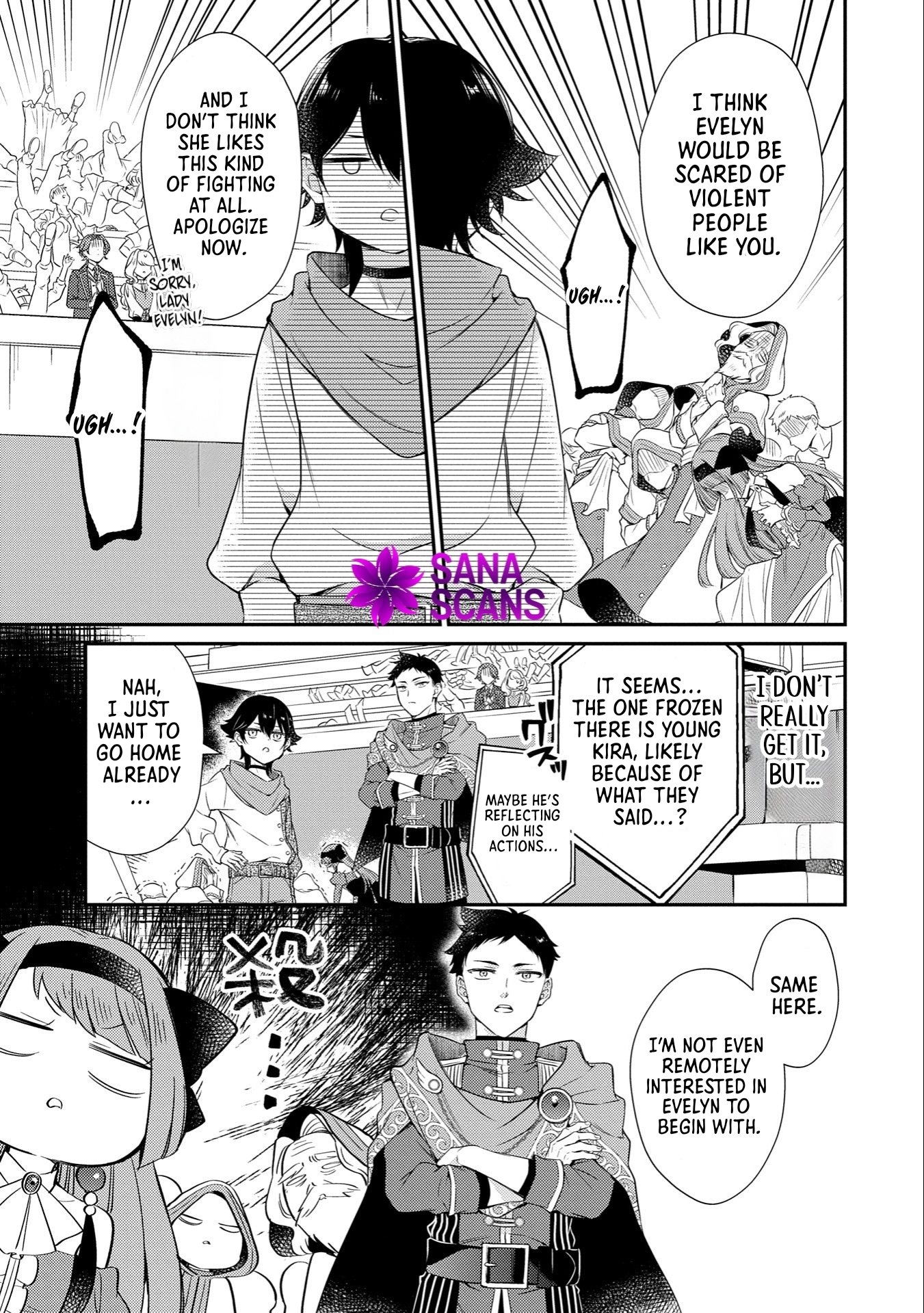 Even Exiled, She's Still the Beloved Saint! St. Evelyn's Weird and Wonderful Friends [Official] Chapter 9 - page 23