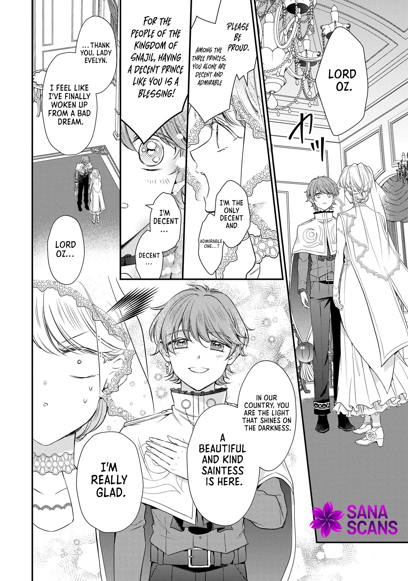 Even Exiled, She's Still the Beloved Saint! St. Evelyn's Weird and Wonderful Friends [Official] Chapter 9 - page 28