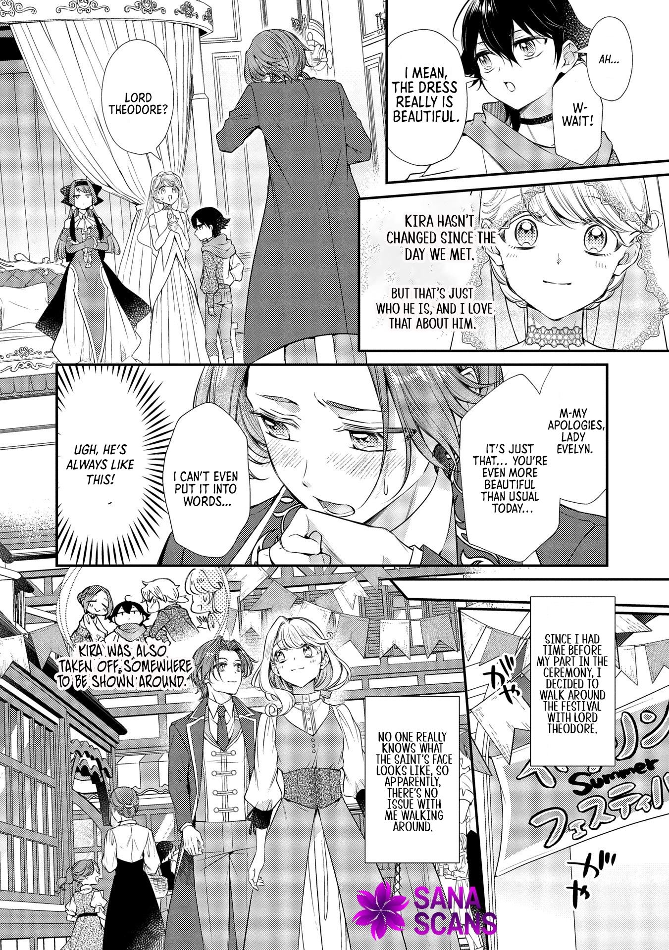 Even Exiled, She's Still the Beloved Saint! St. Evelyn's Weird and Wonderful Friends [Official] Chapter 9 - page 6