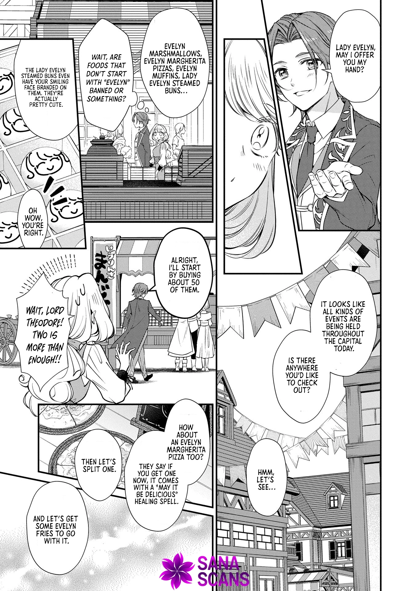 Even Exiled, She's Still the Beloved Saint! St. Evelyn's Weird and Wonderful Friends [Official] Chapter 9 - page 7