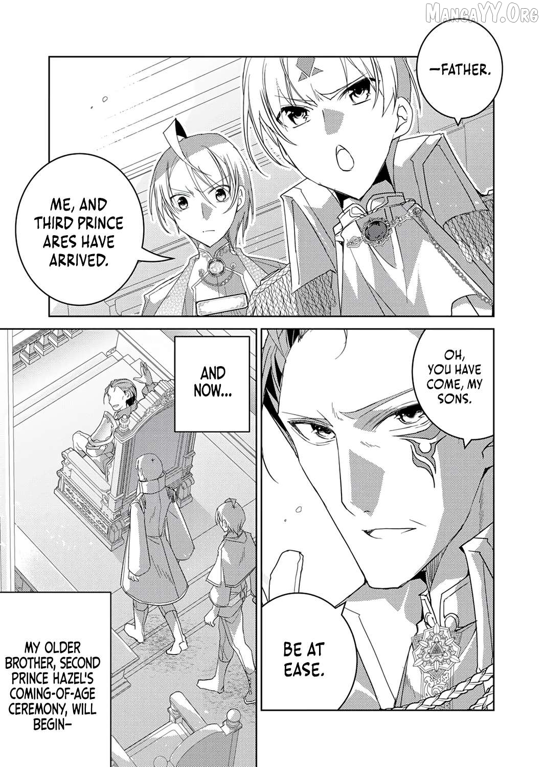 Dekisokonai Ouji no Nariagari ~Seikon Nashi no Dai San Ouji ni Tensei Shitakedo, Kondokoso Kazoku wo Mamoru Tame ni Saikyou wo Mezasu~ Chapter 15 - page 18