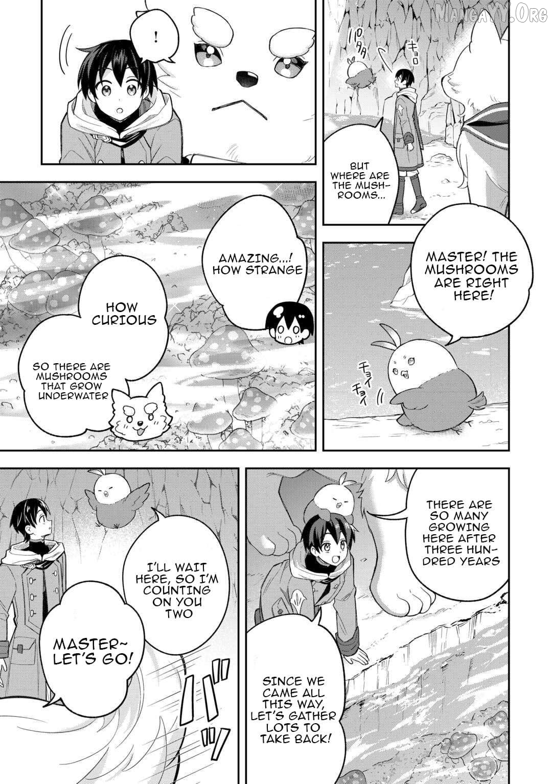The Kindhearted Low-Rank Tamer Rules With SSS-Rank Sacred Beasts and Fluffy Overpowering Chapter 9 - page 11