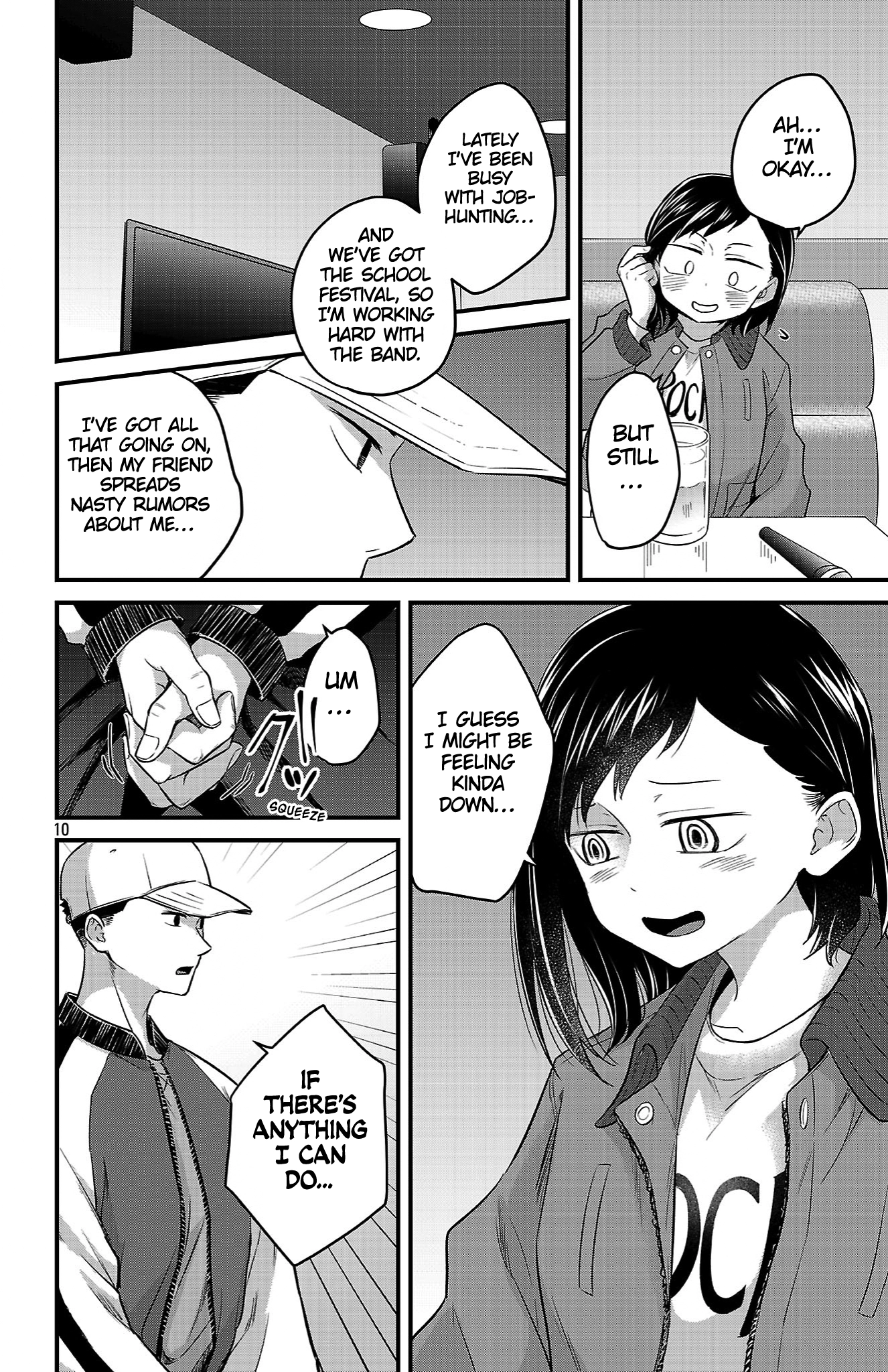 Boku no Kokoro no Yabai Yatsu: Love Comedy ga Hajimaranai Chapter 13 - page 10