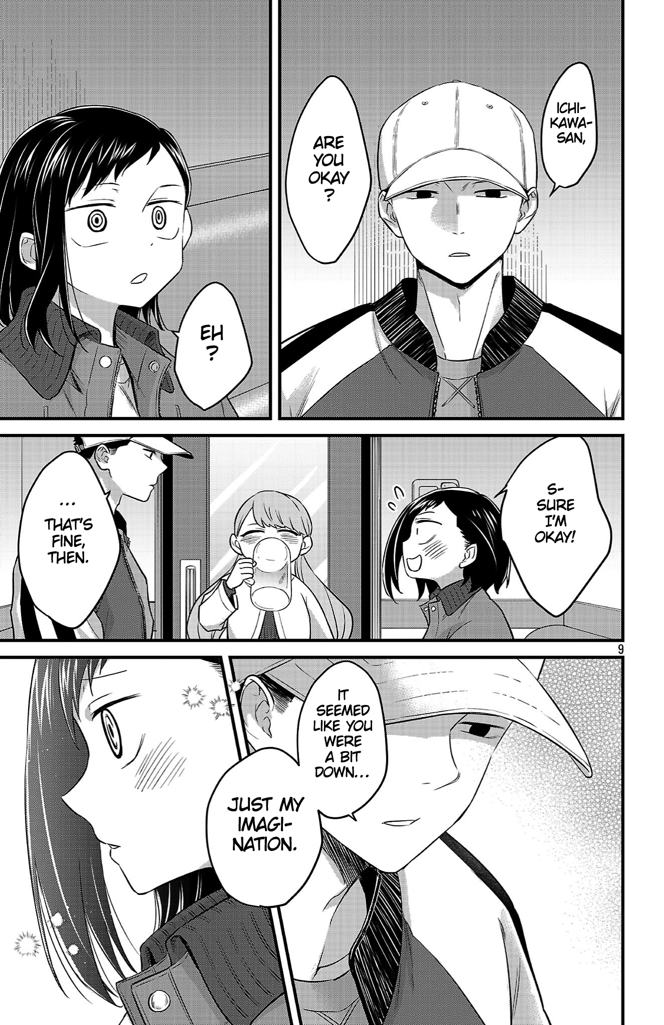Boku no Kokoro no Yabai Yatsu: Love Comedy ga Hajimaranai Chapter 13 - page 9