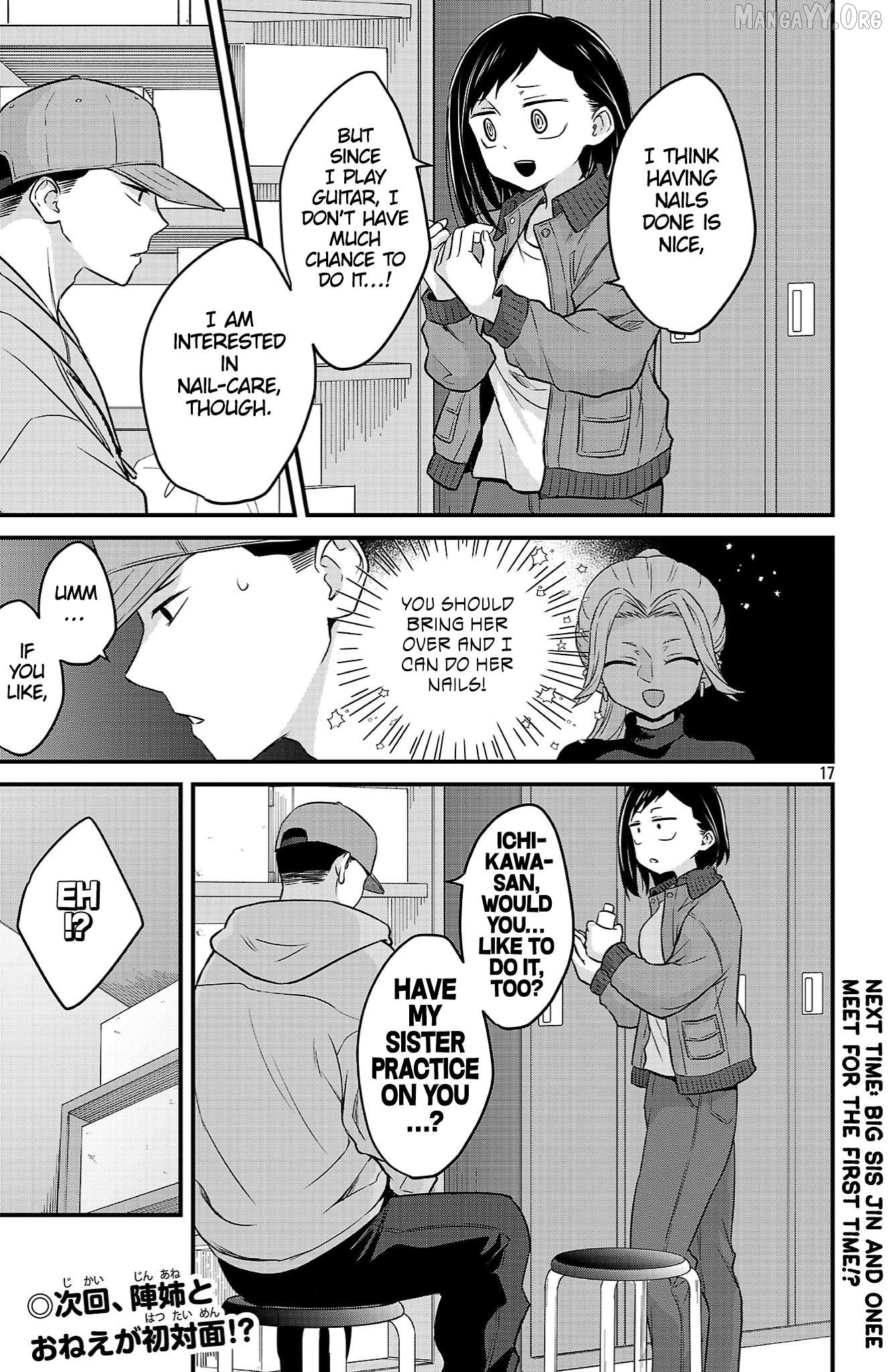 Boku no Kokoro no Yabai Yatsu: Love Comedy ga Hajimaranai Chapter 14 - page 17