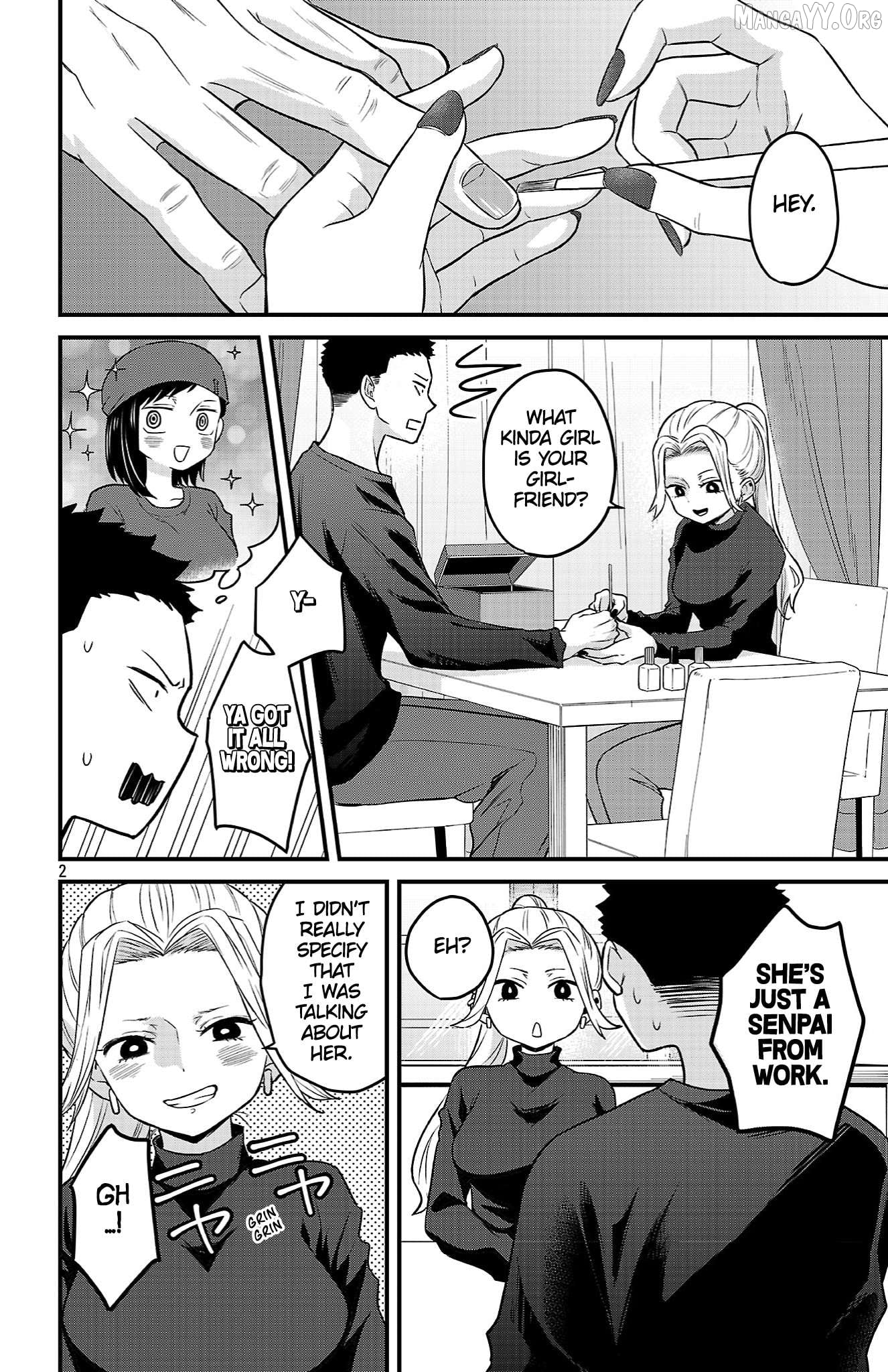 Boku no Kokoro no Yabai Yatsu: Love Comedy ga Hajimaranai Chapter 14 - page 2