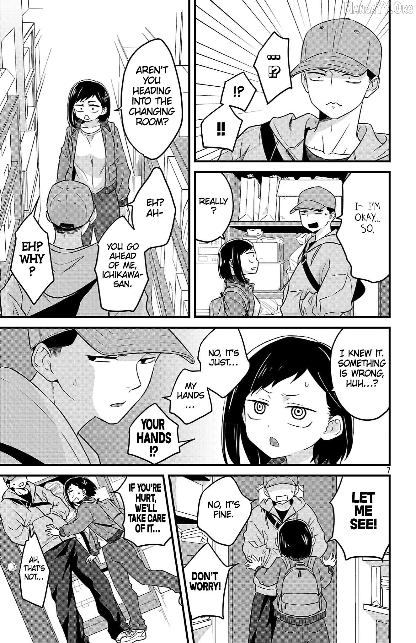 Boku no Kokoro no Yabai Yatsu: Love Comedy ga Hajimaranai Chapter 14 - page 7