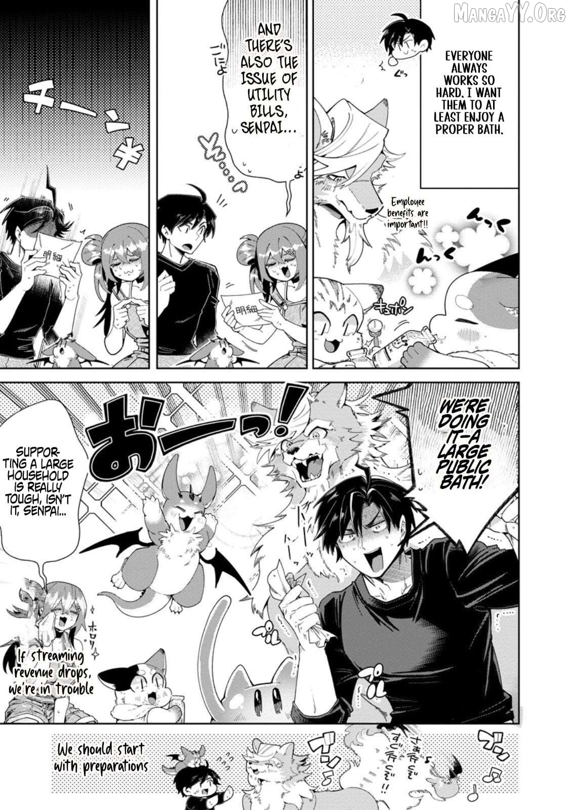 I'm an Overworked Corporate Slave, but After Being Embraced by a Dragon, I Started Streaming My Pet Life With a Tiny Dragon and Monsters on a Farm Chapter 11.1 - page 5